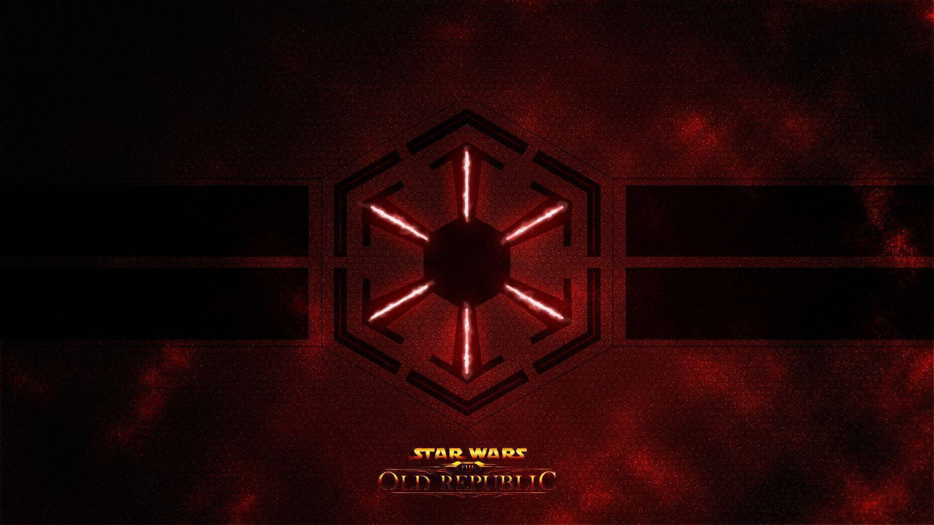 Star Wars Sith Logo Background