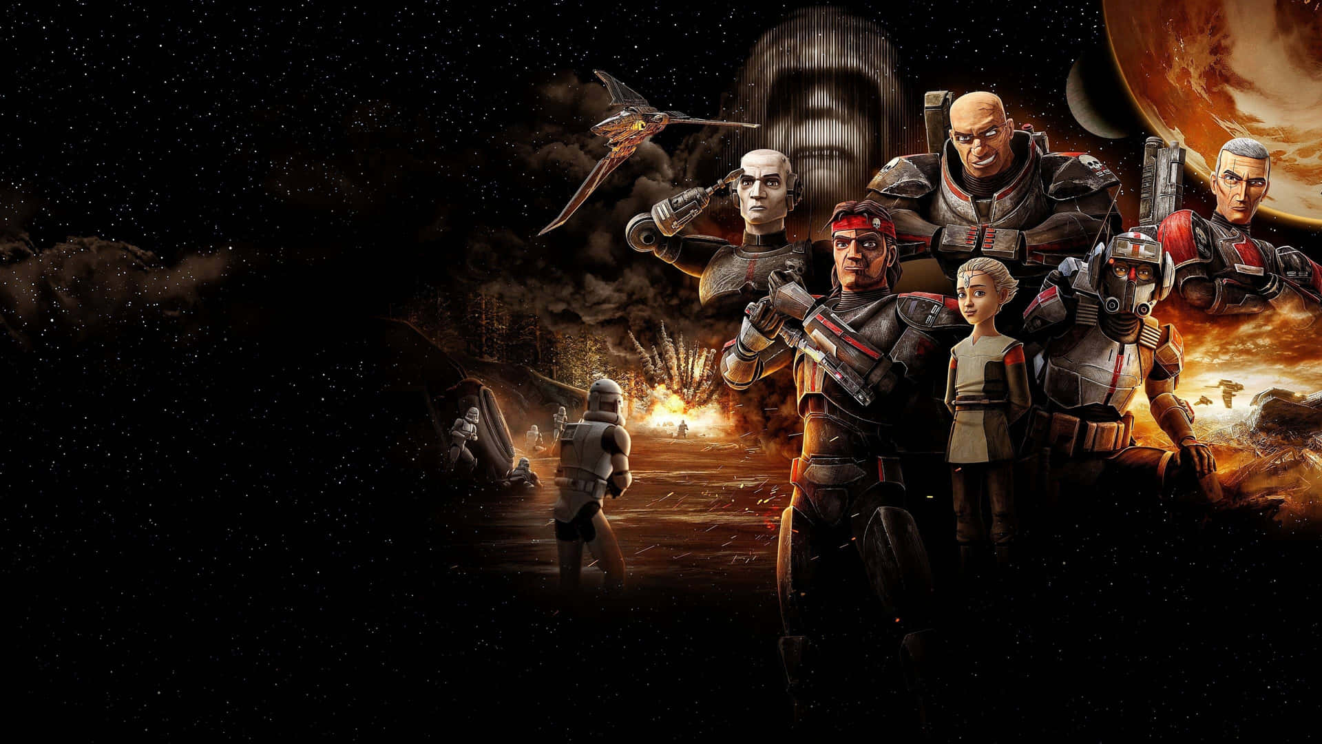 Star Wars The Bad Batch Characters Background