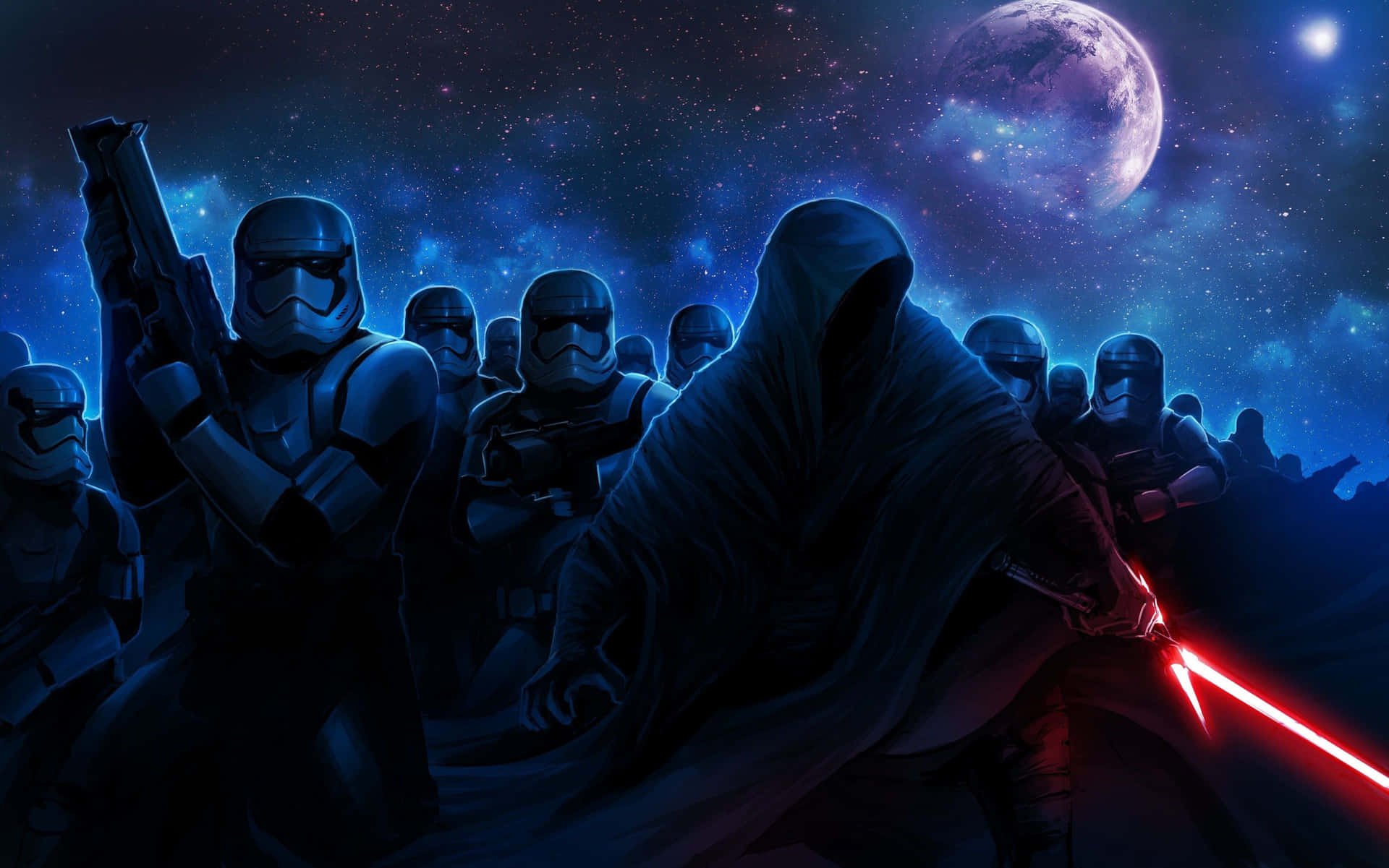 Star Wars The Force Awakens Troop Background