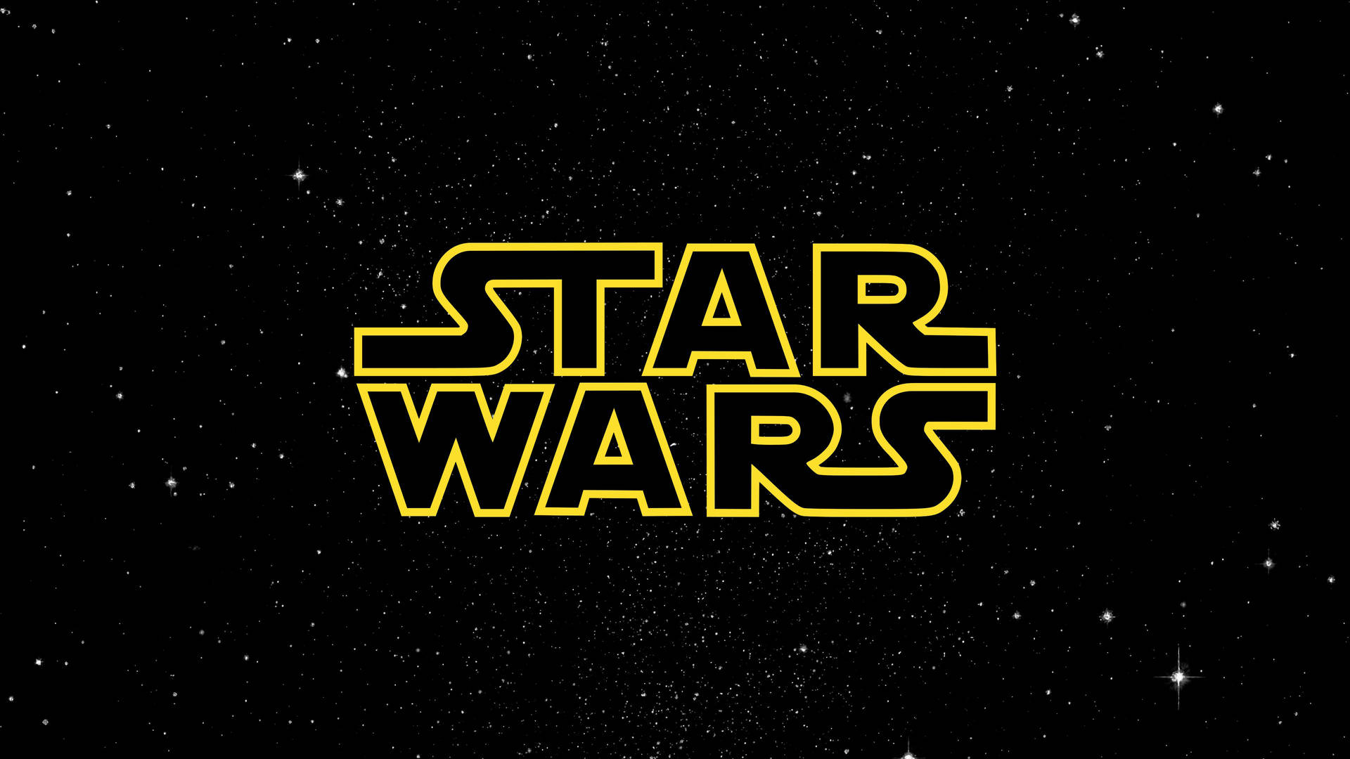 Star Wars Title Logo Background