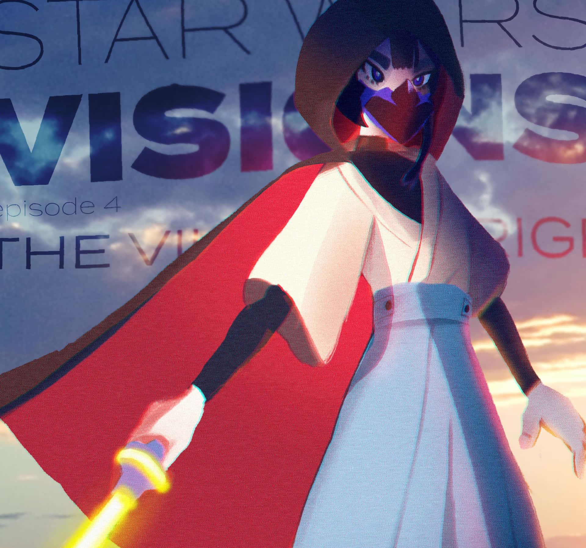 Star Wars Visions Episode4 The Village Bride Background