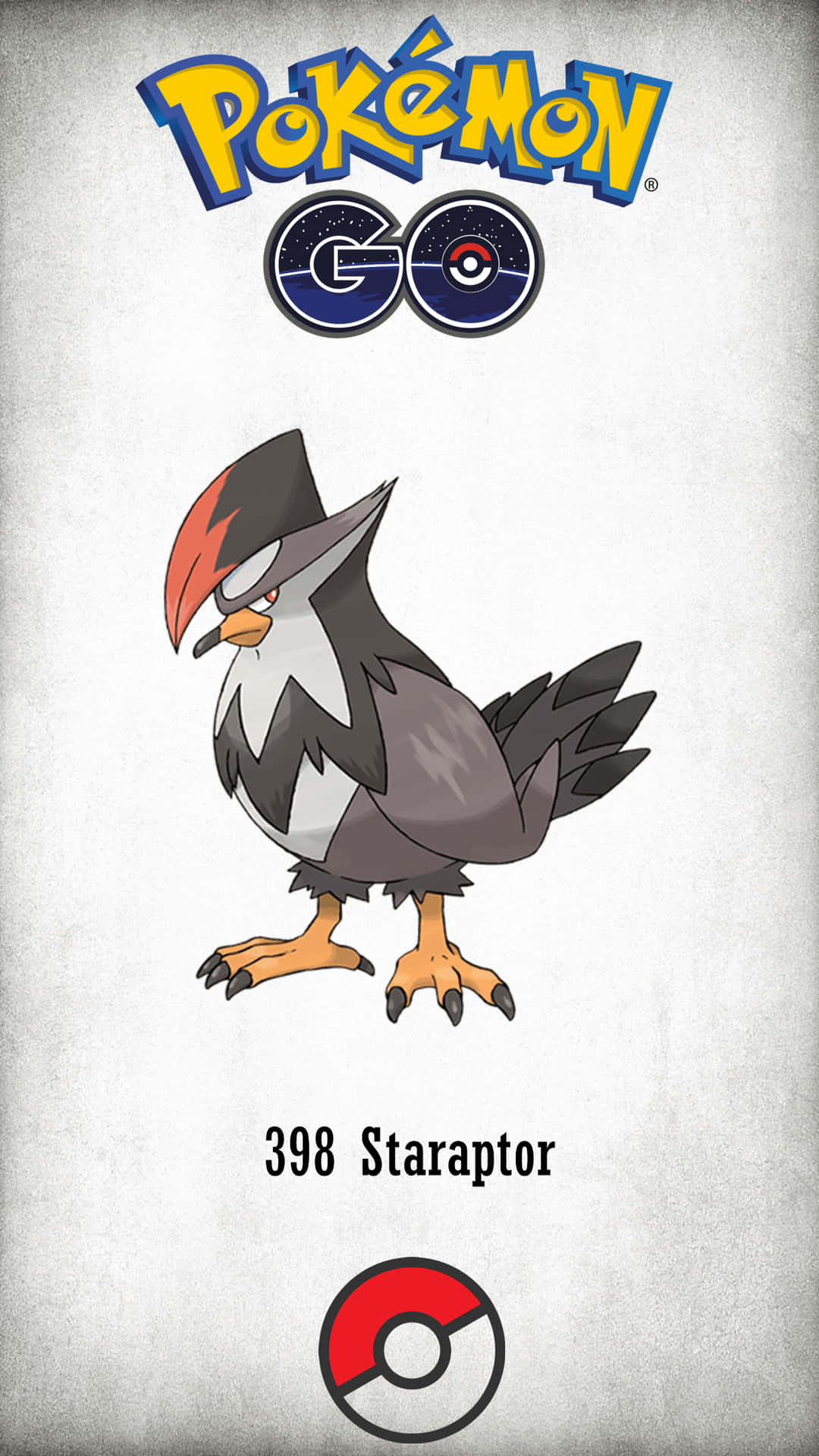 Staraptor In Pokemon Go Background