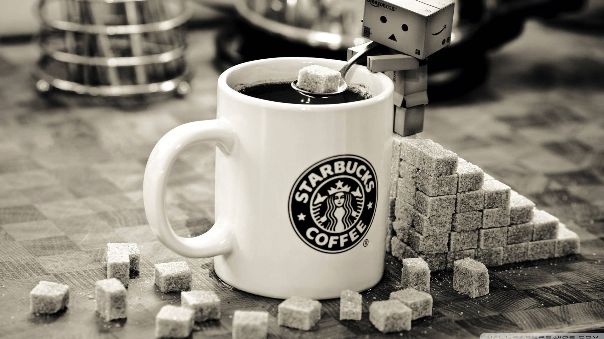 Starbucks Coffee Mug Background