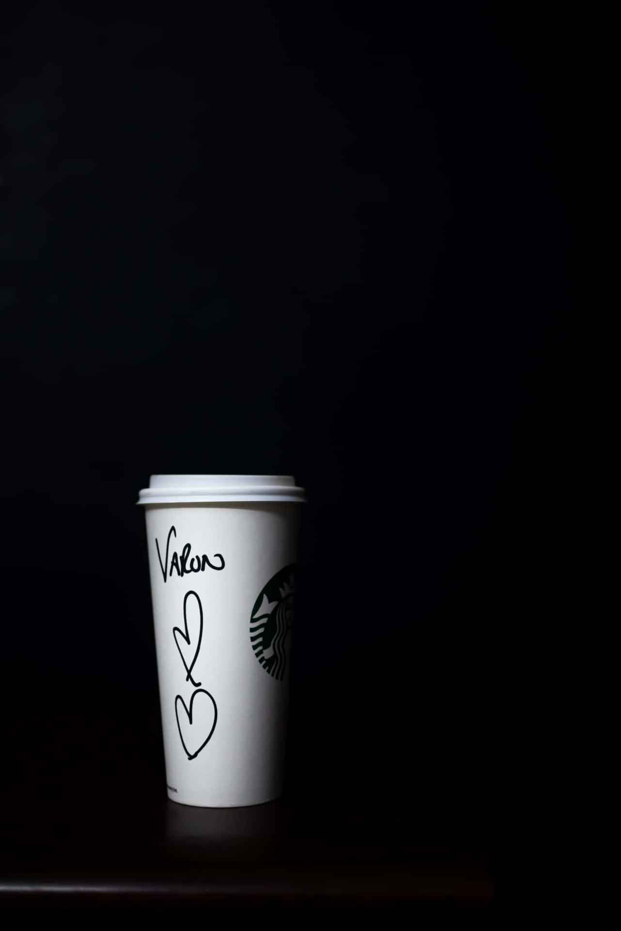 Starbucks Disposable Cup Aesthetic Phone Background