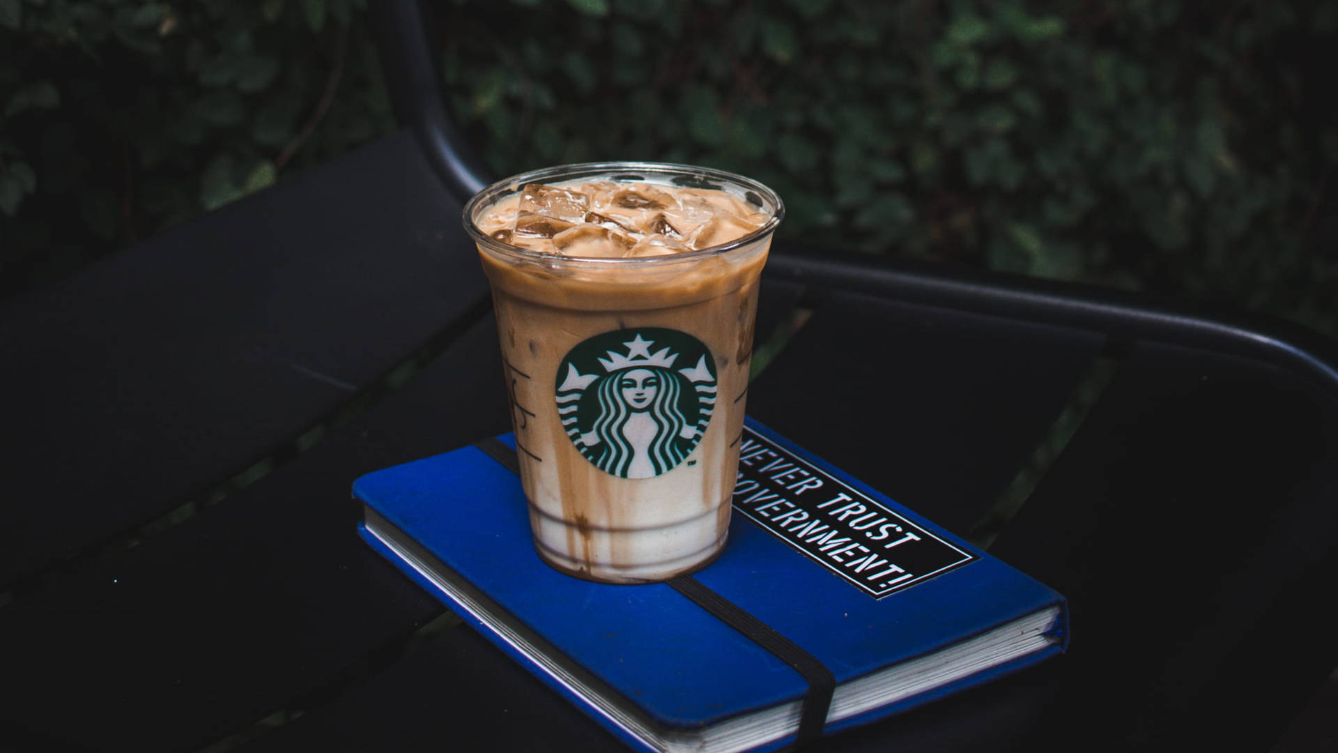 Starbucks Iced Coffee Background