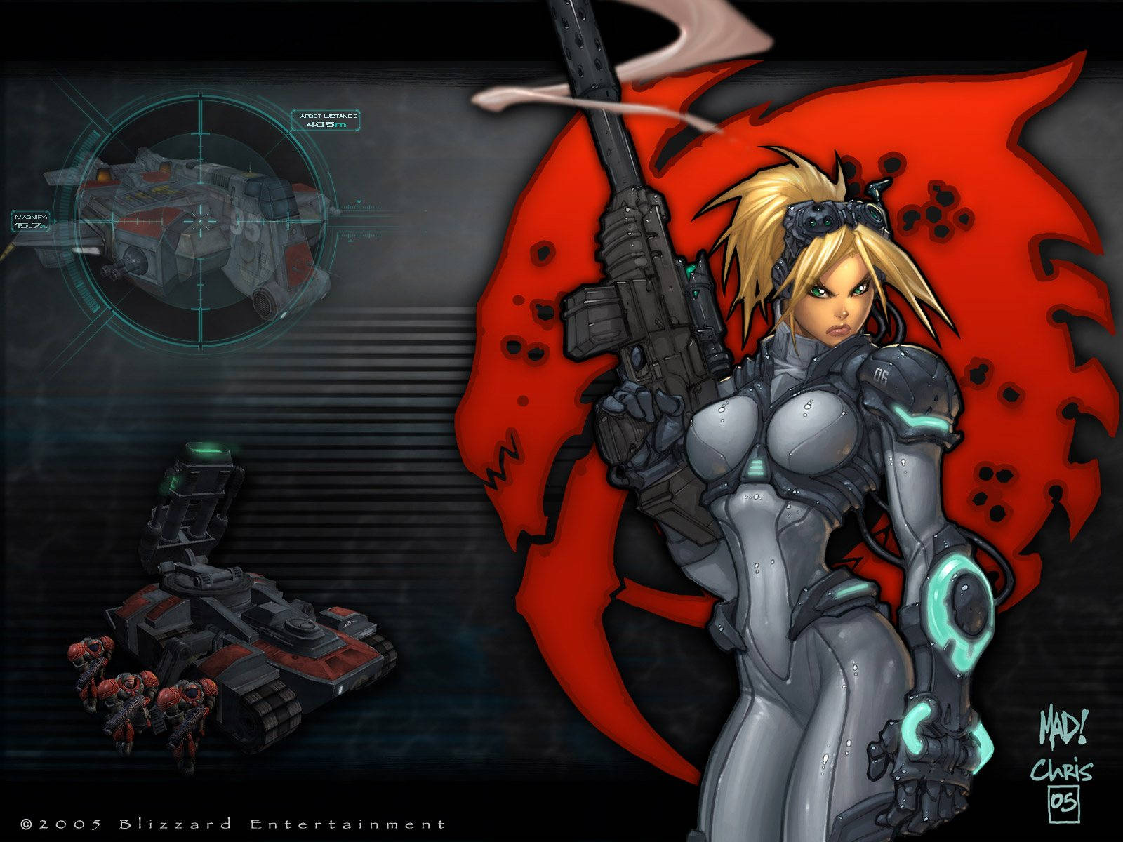 Starcraft 2 Amanda Haley Background