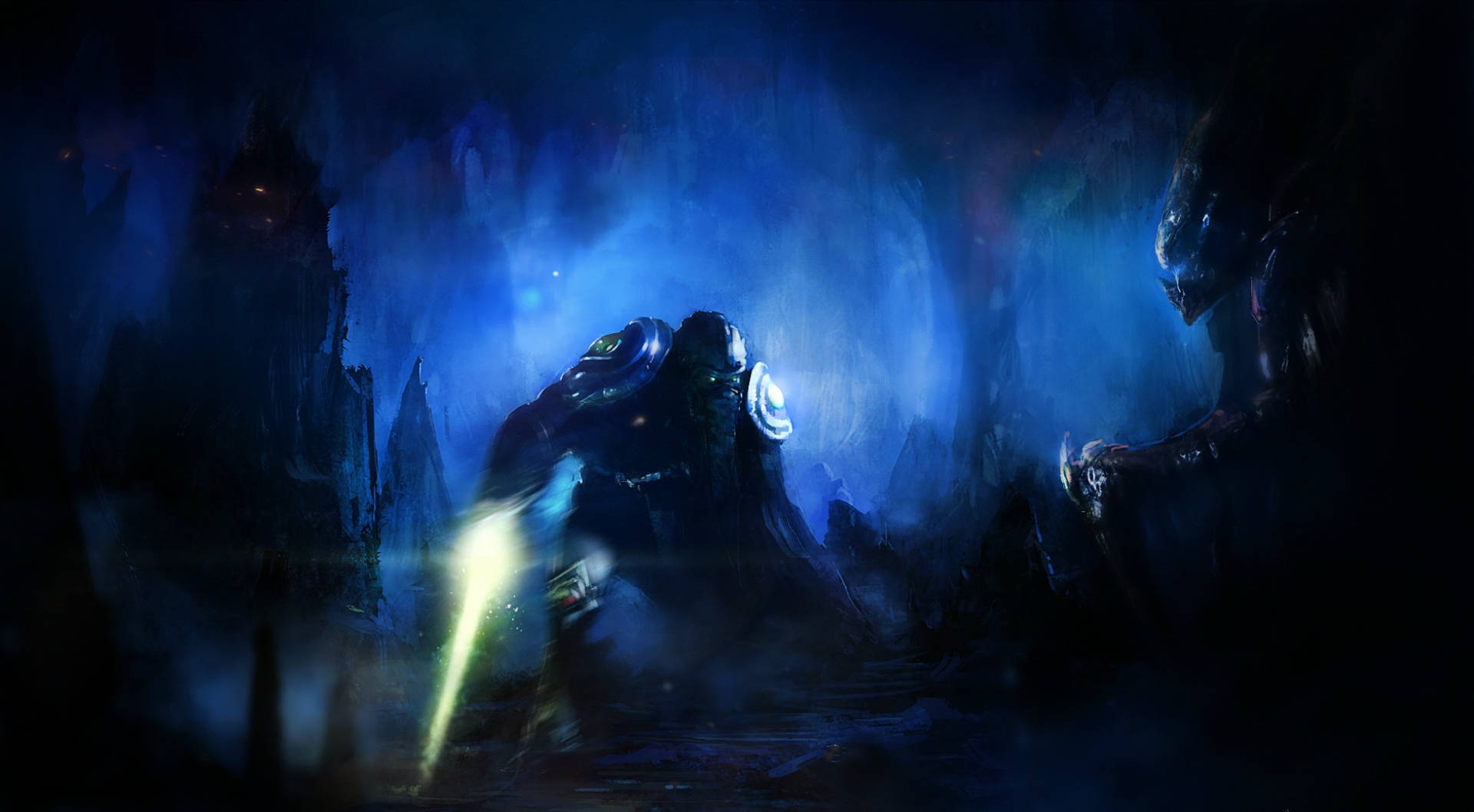 Starcraft 2 Dark Templar Background