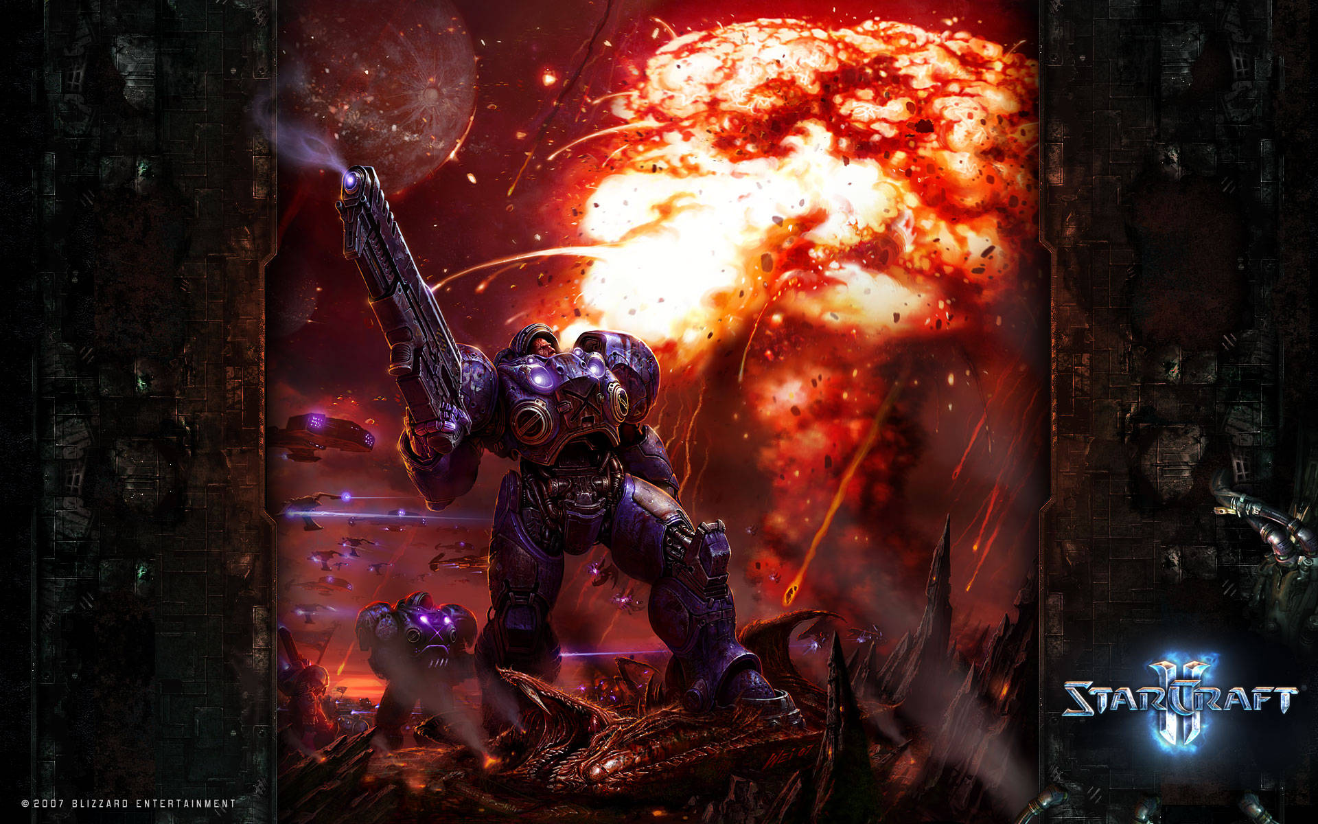 Starcraft 2 Human Terran Background