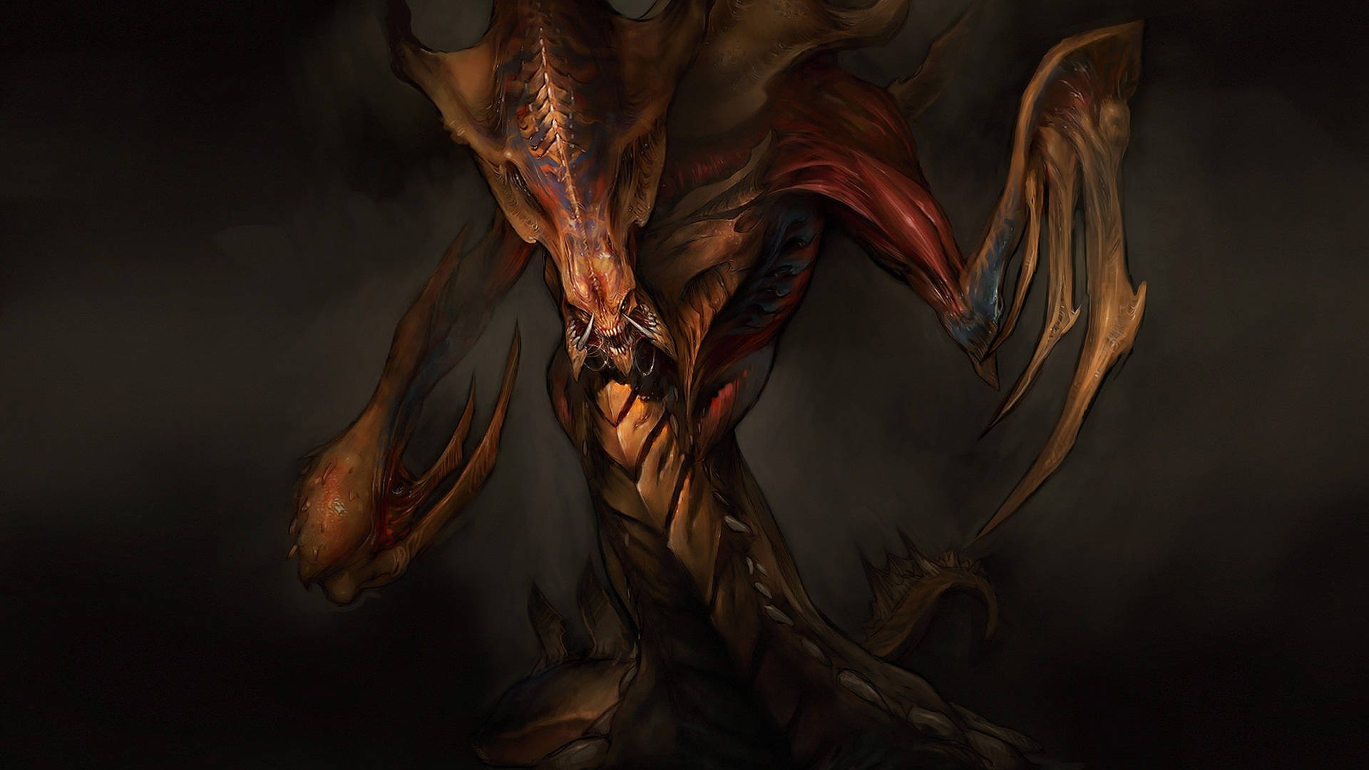 Starcraft 2 Zerg Hydralisk Background