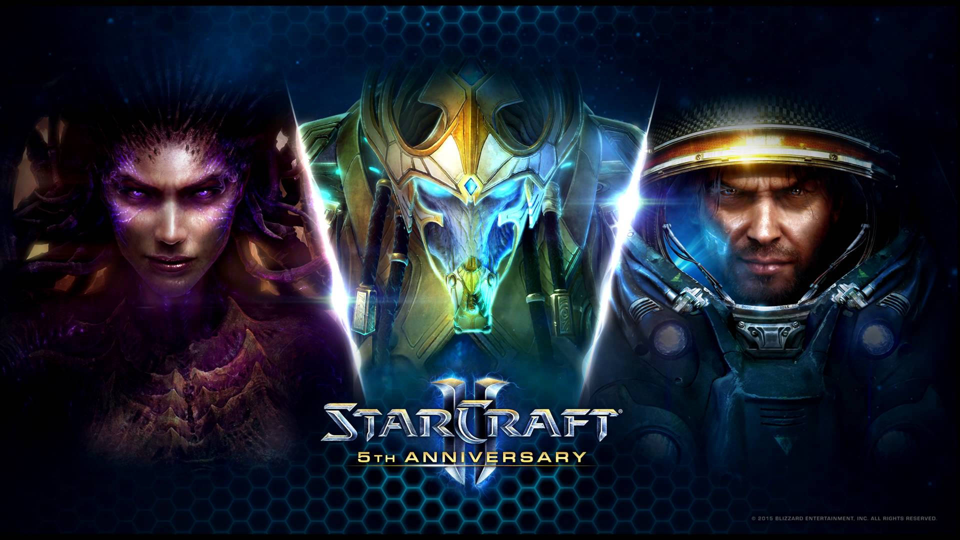 Starcraft Fifth Anniversary Background