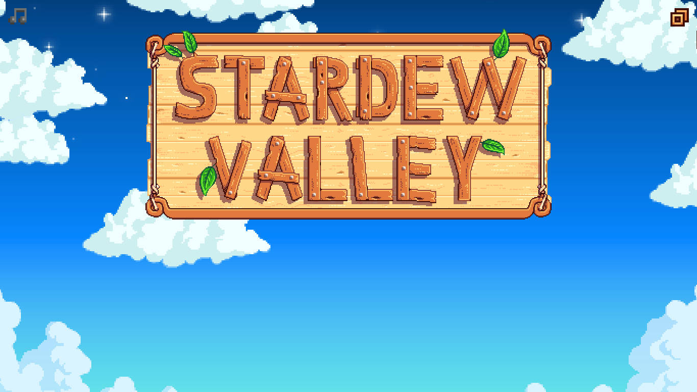 Stardew Valley Wood Signboard Background