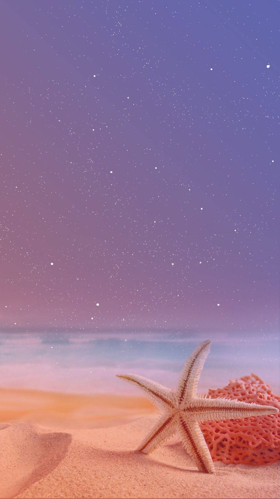 Starfish Purple Sky Phone