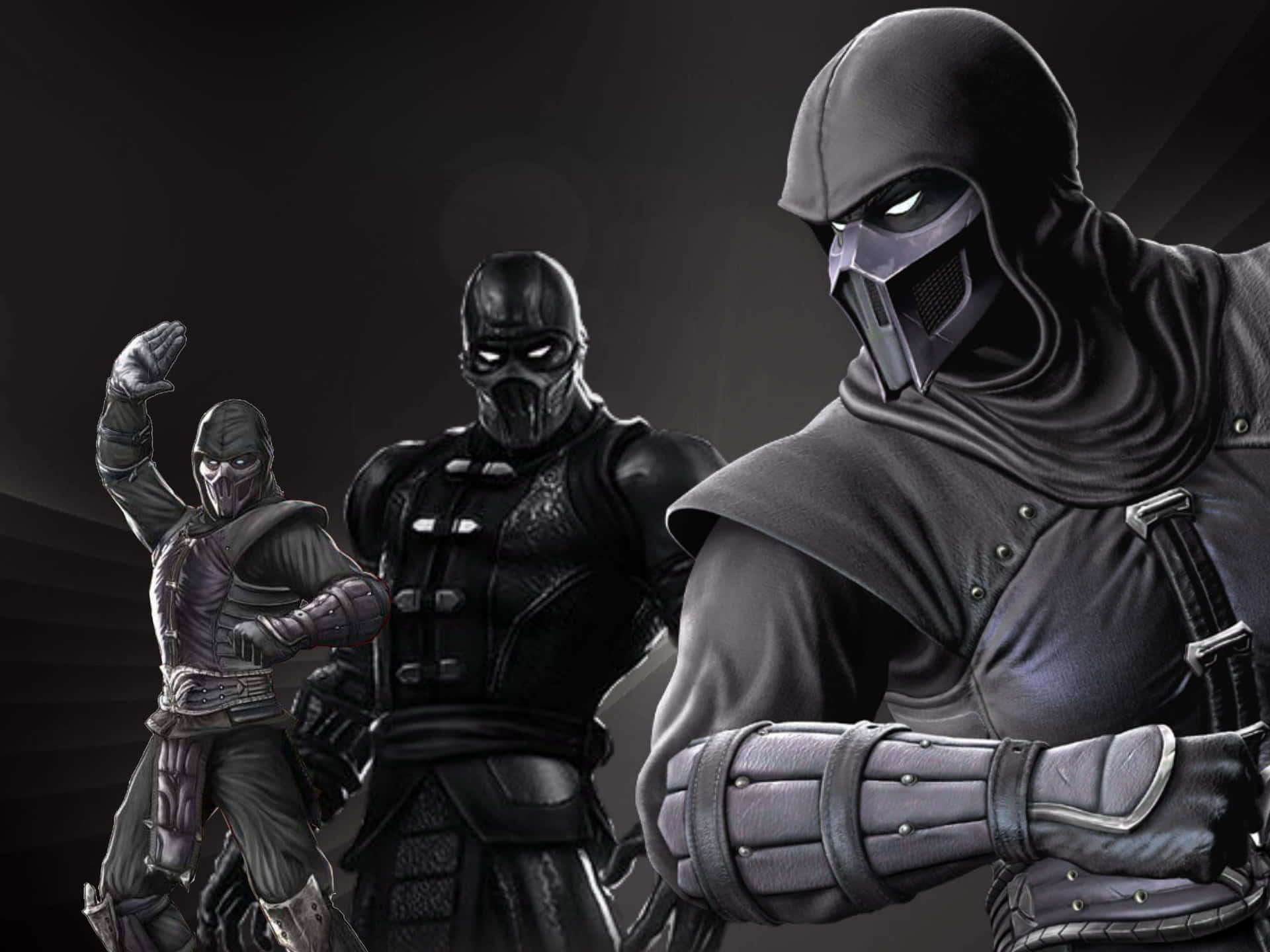Staring Down His Opponent, Noob Saibot Is Ready To Take Them On.
