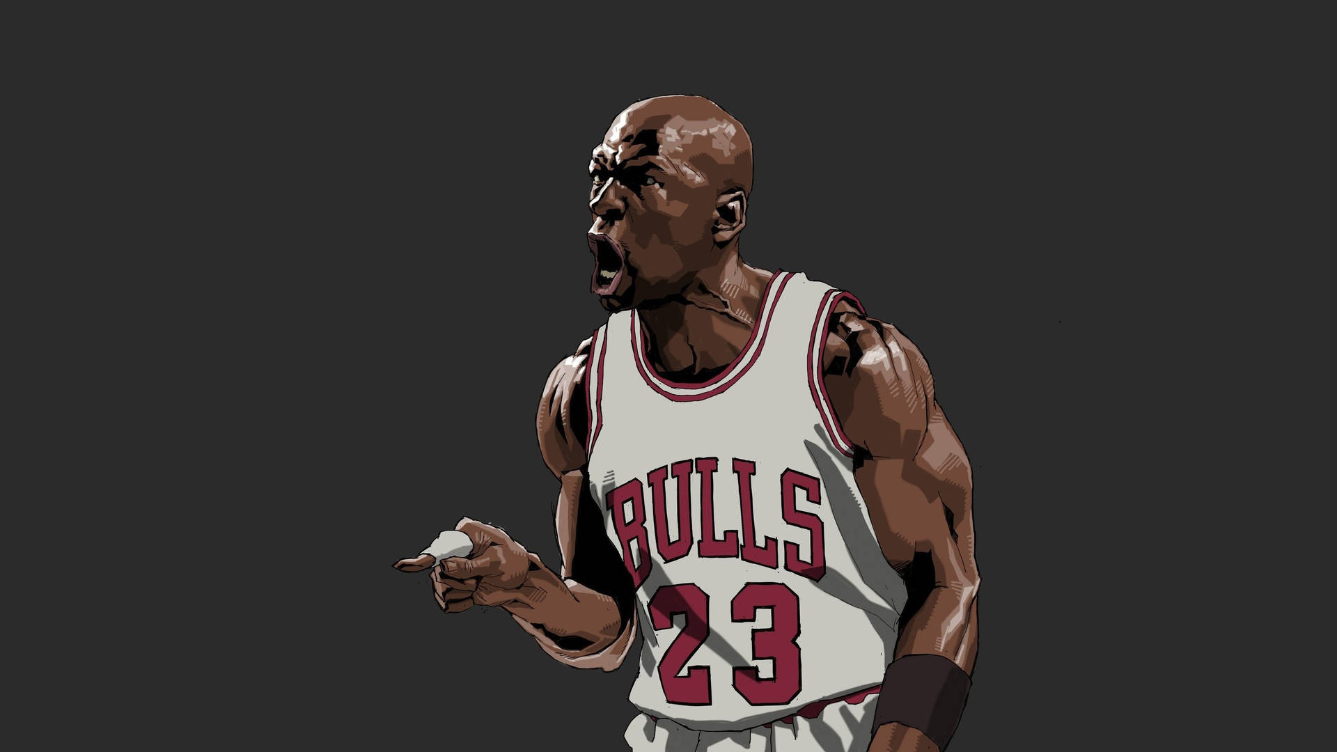 Stark Photographo Of Michael Jordan Hd Background
