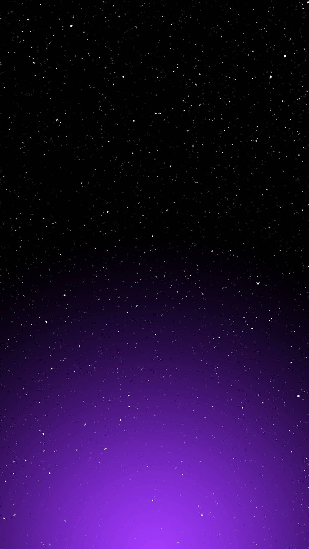 Starry Black And Purple Phone