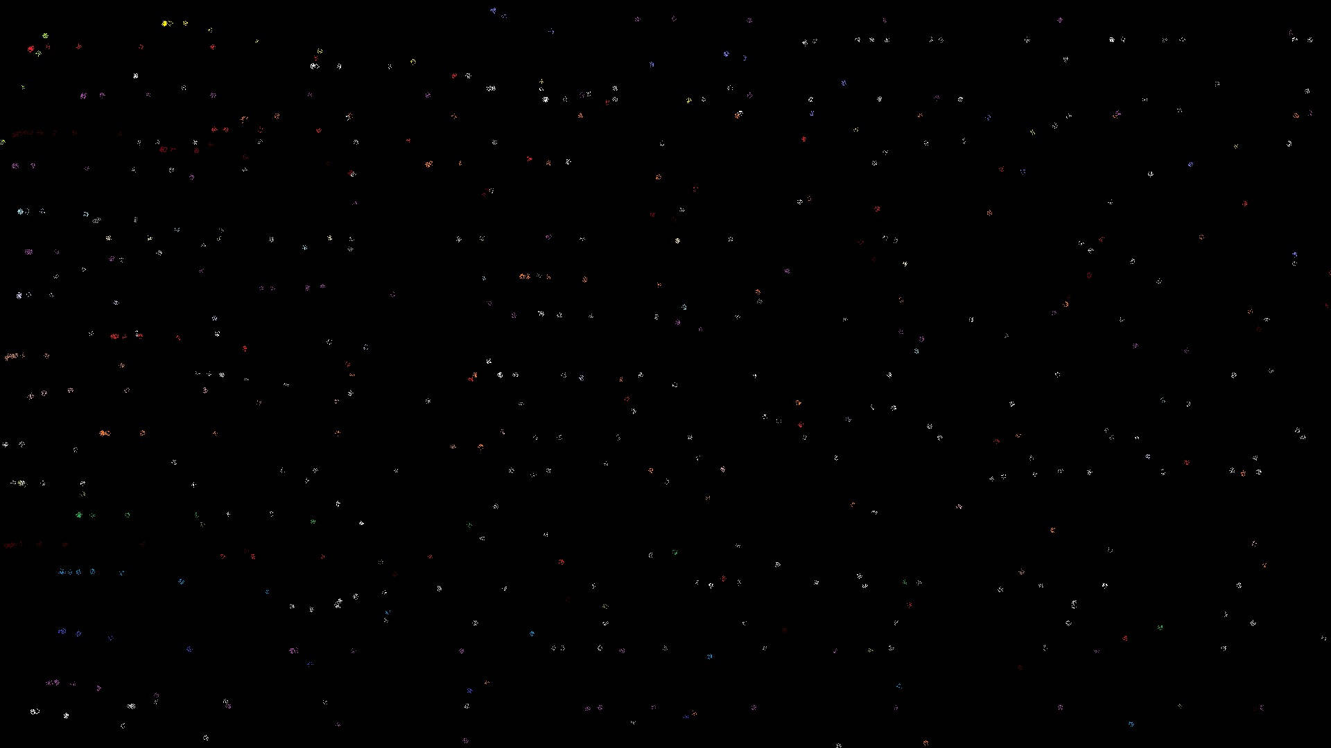 Starry Black Screen 4k Background