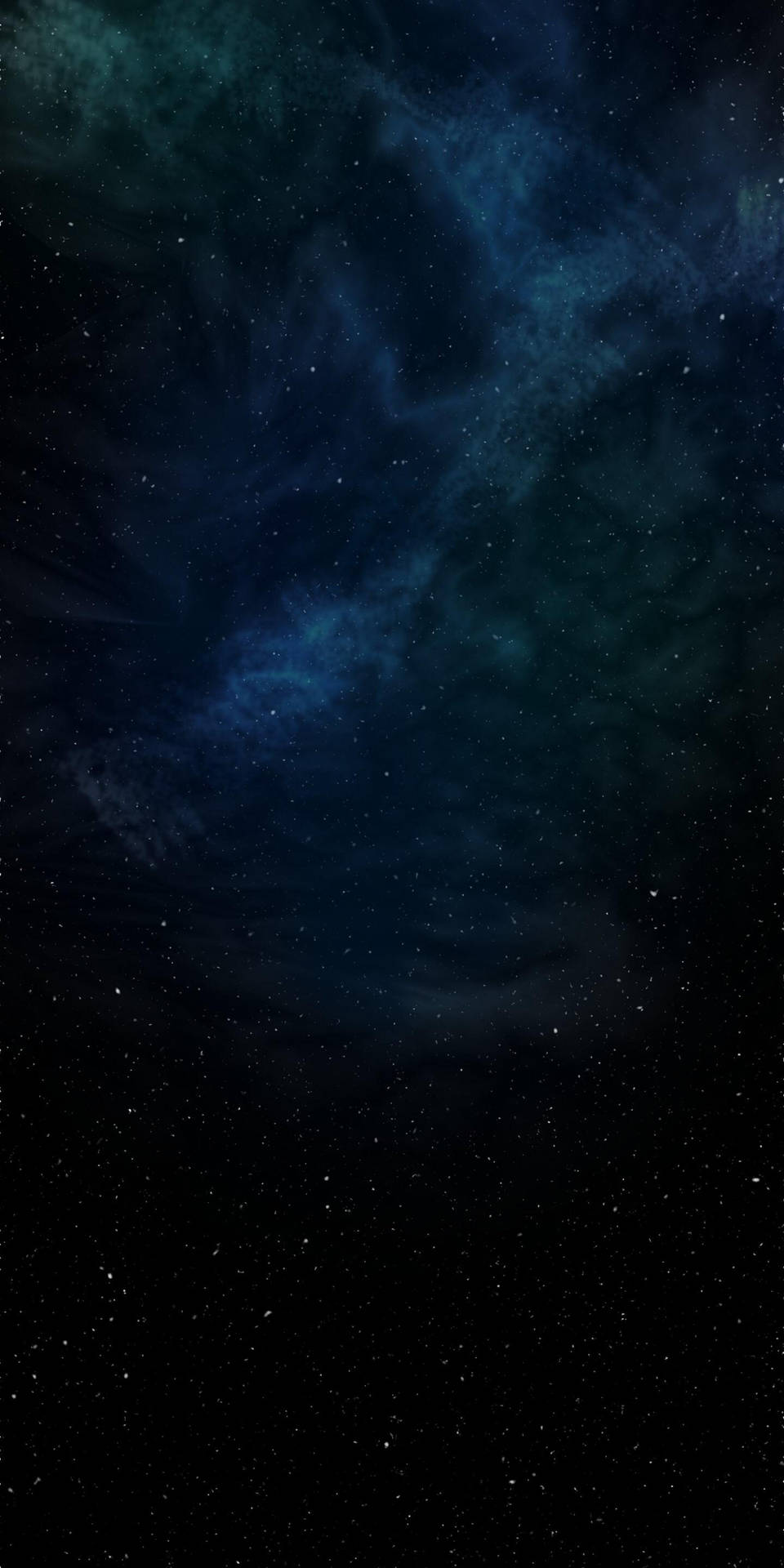 Starry Blue Galaxy Iphone X Amoled Background