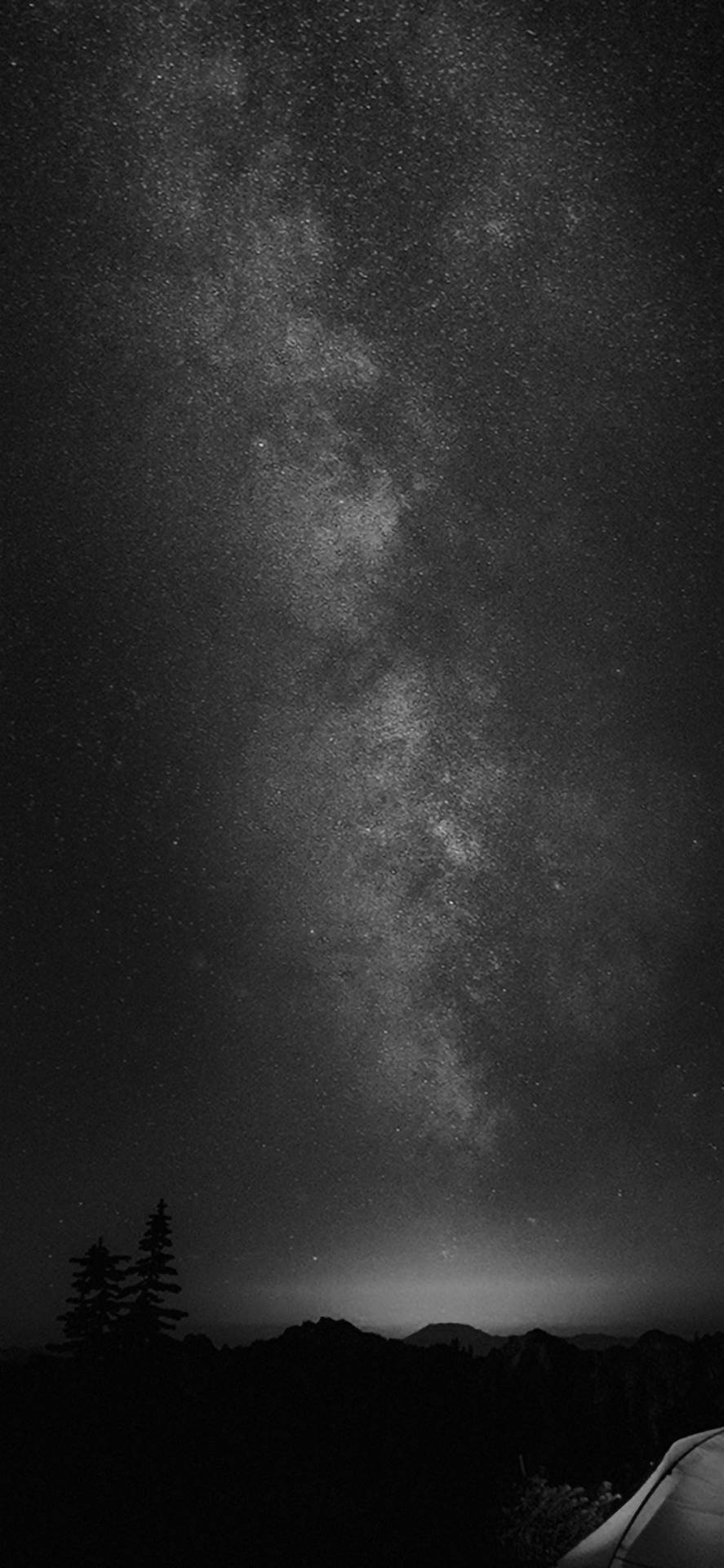 Starry Night Black Apple Iphone Background