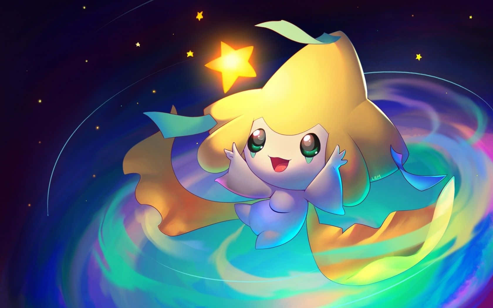 Starry Night Celestial Creature Art Background