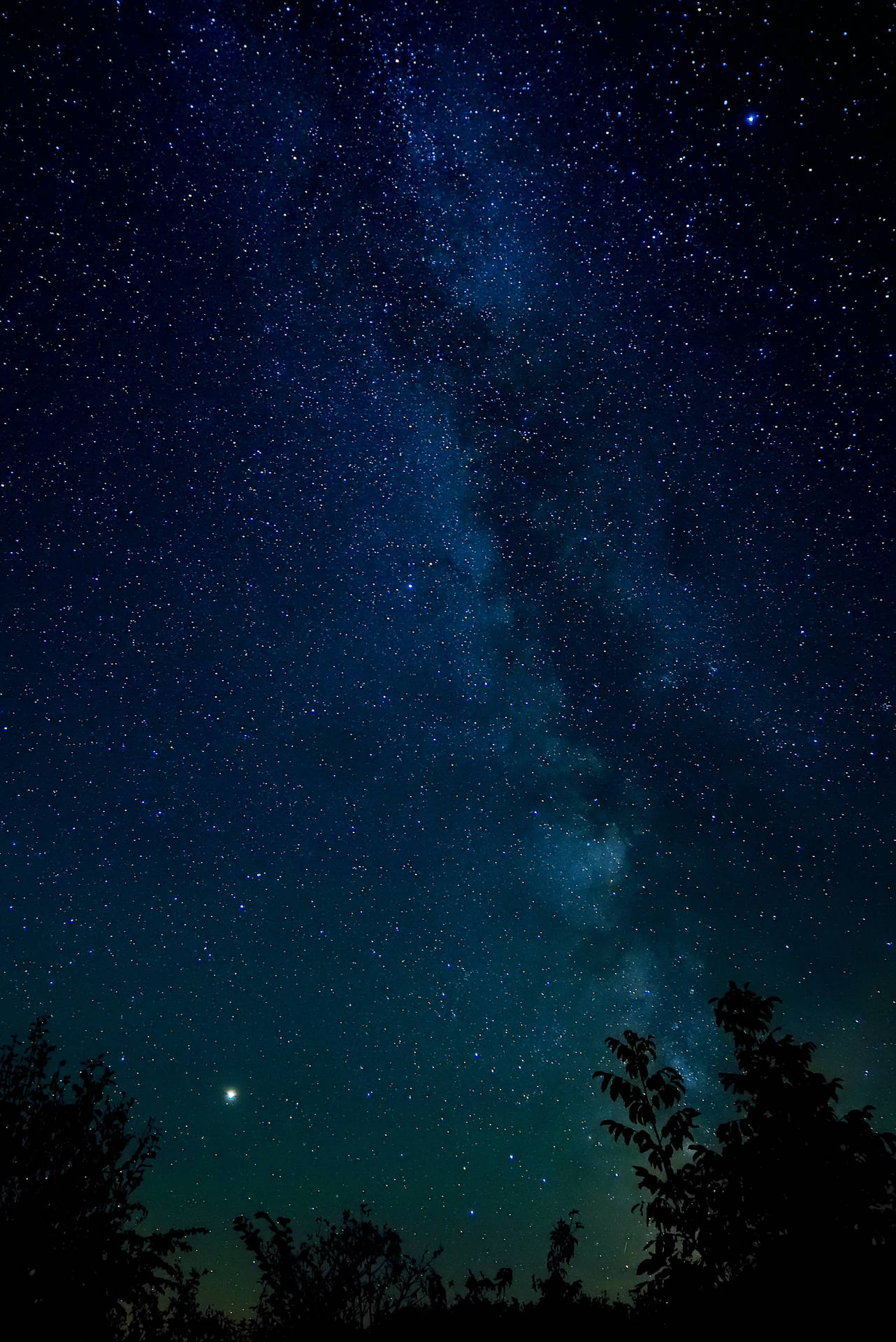Starry Night Countless Stars Background