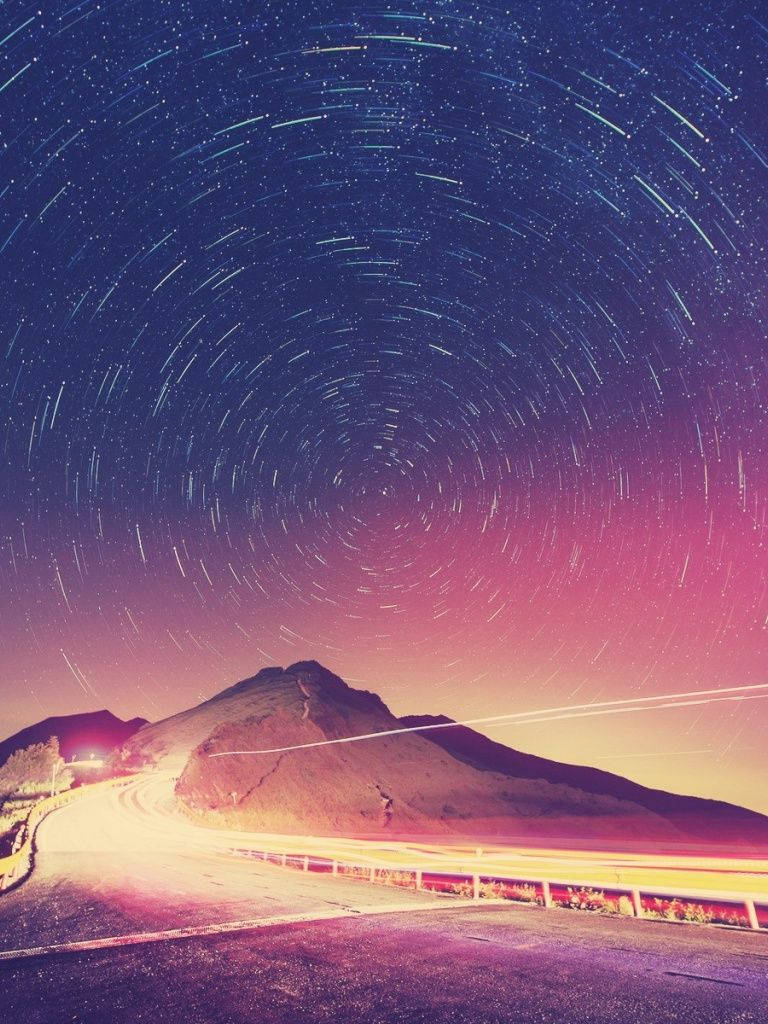 Starry Night Ipad Mini Background