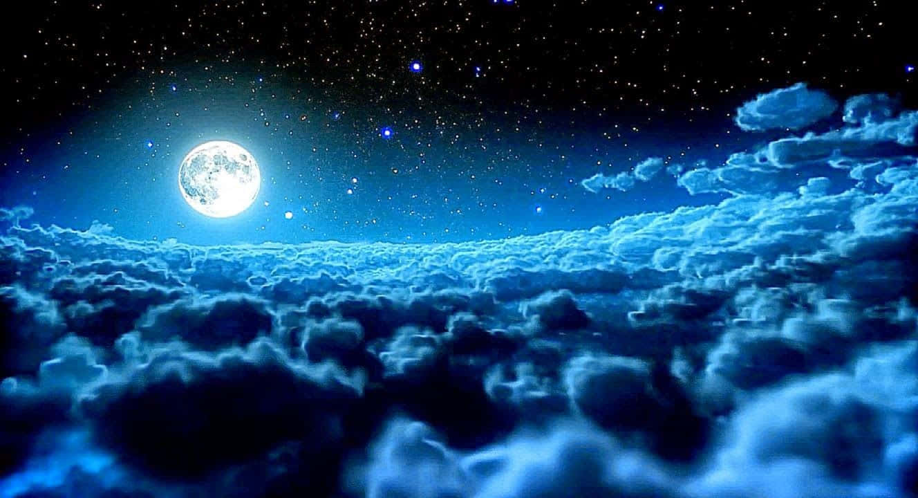 Starry Night Sky 1328 X 720