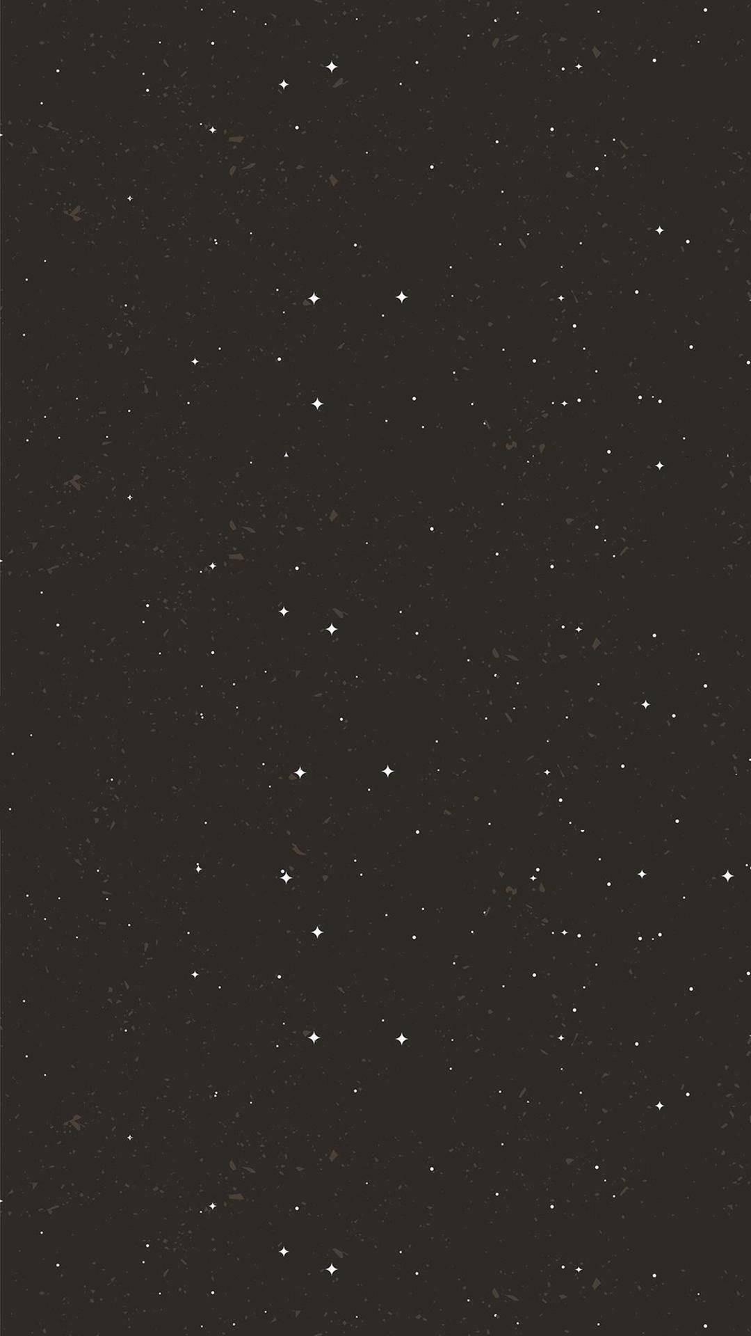 Starry Night Sky Minimal Dark Iphone Background