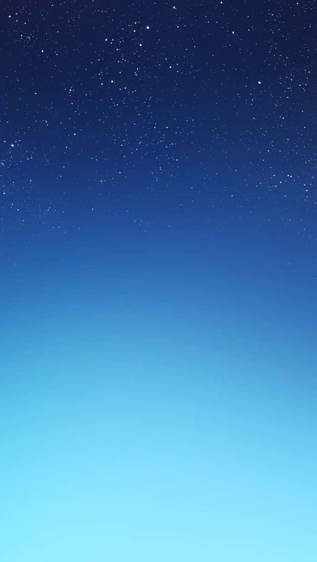Starry Nightto Blue Ombre Gradient Background