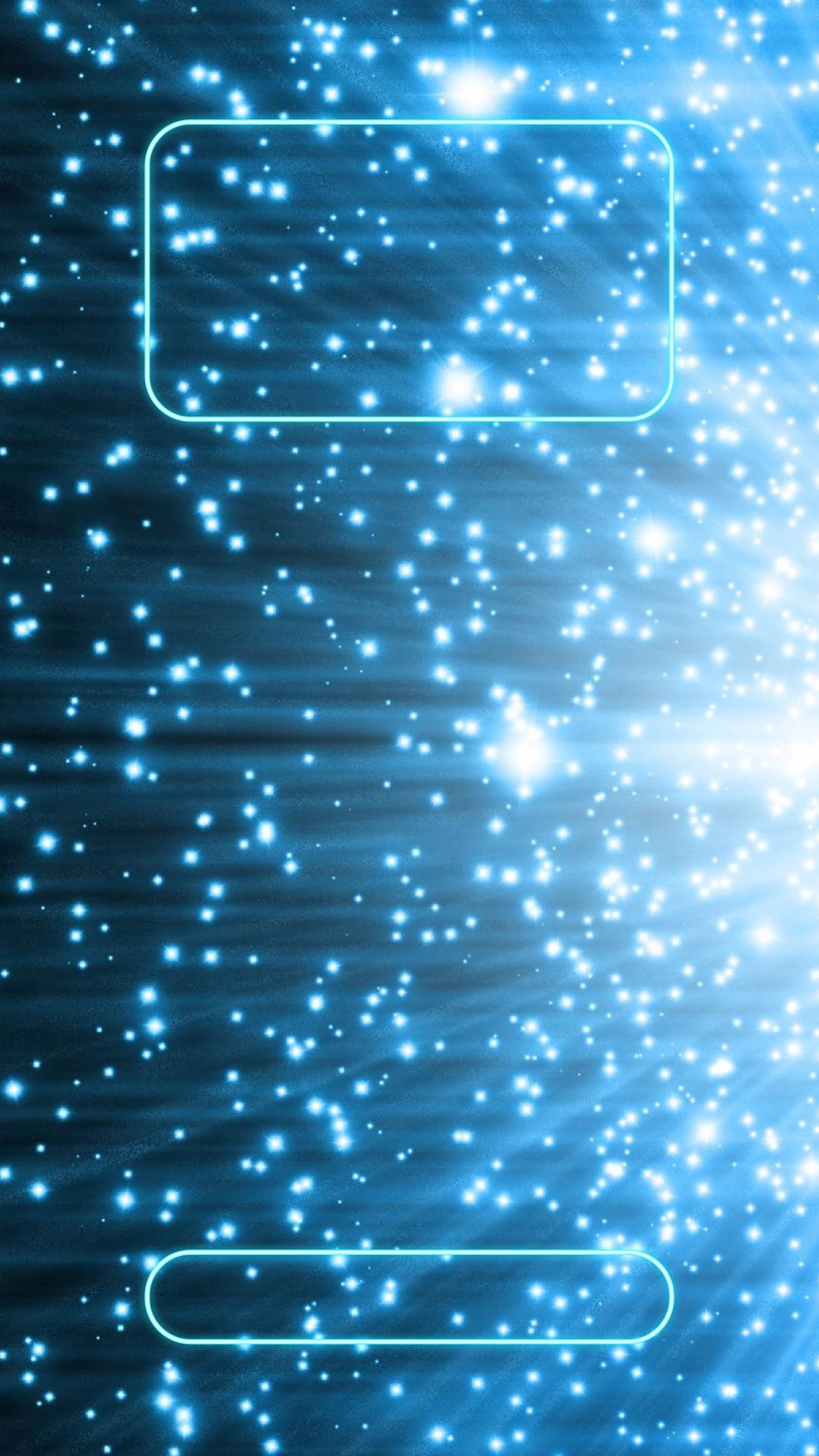 Stars Lockscreen Blue Space Phone Background