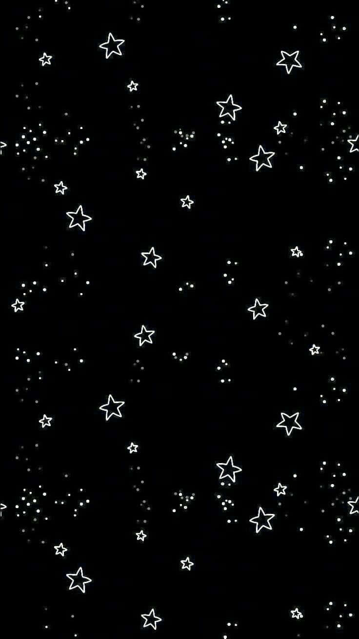 Stars Outline Aesthetic Tumblr Background