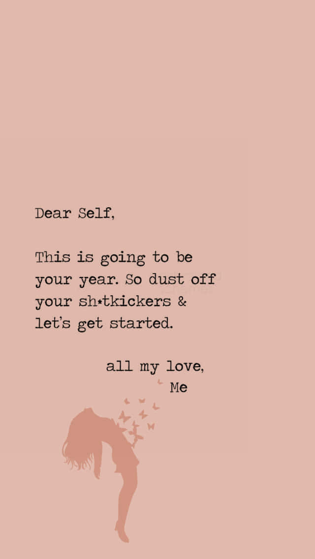 Start Each Day With A Positive Attitude! Background