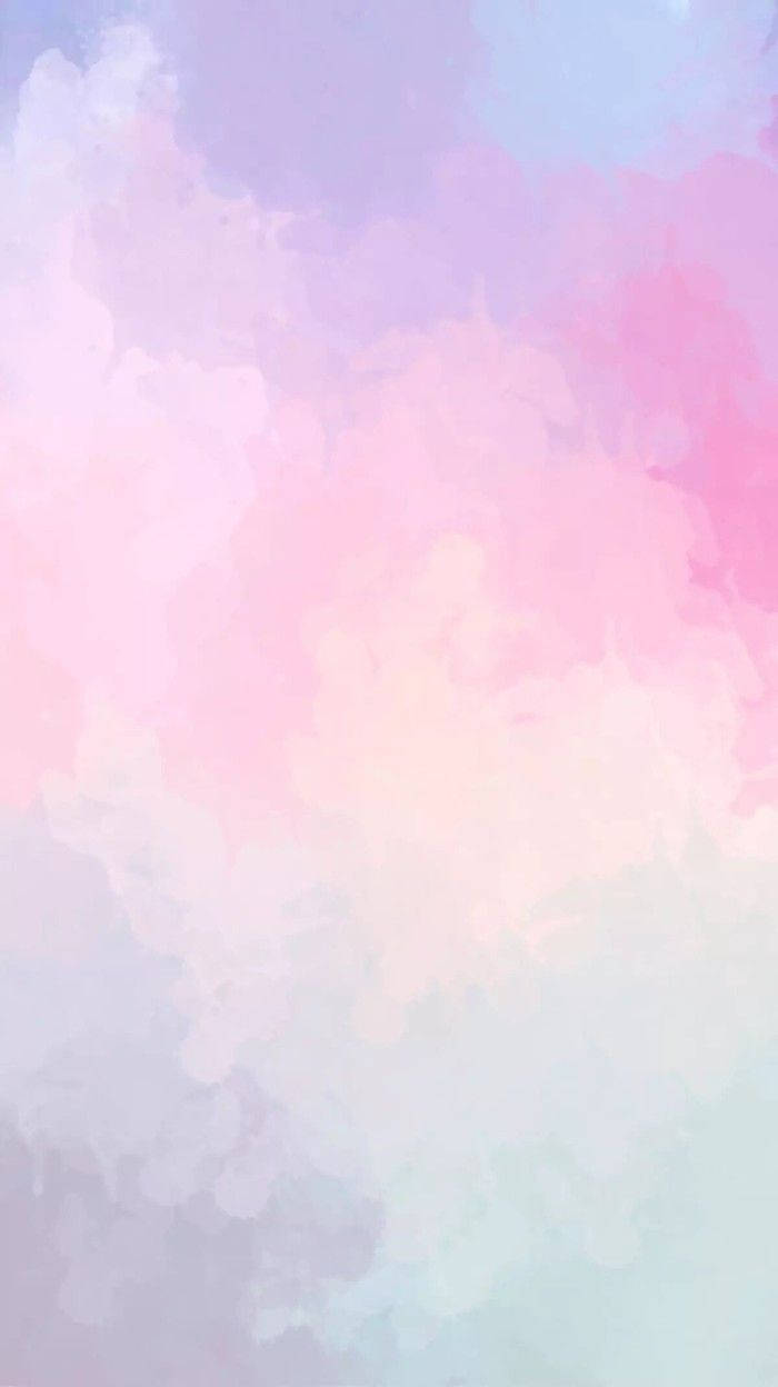 Start Fresh With A Pastel Pink Iphone Background