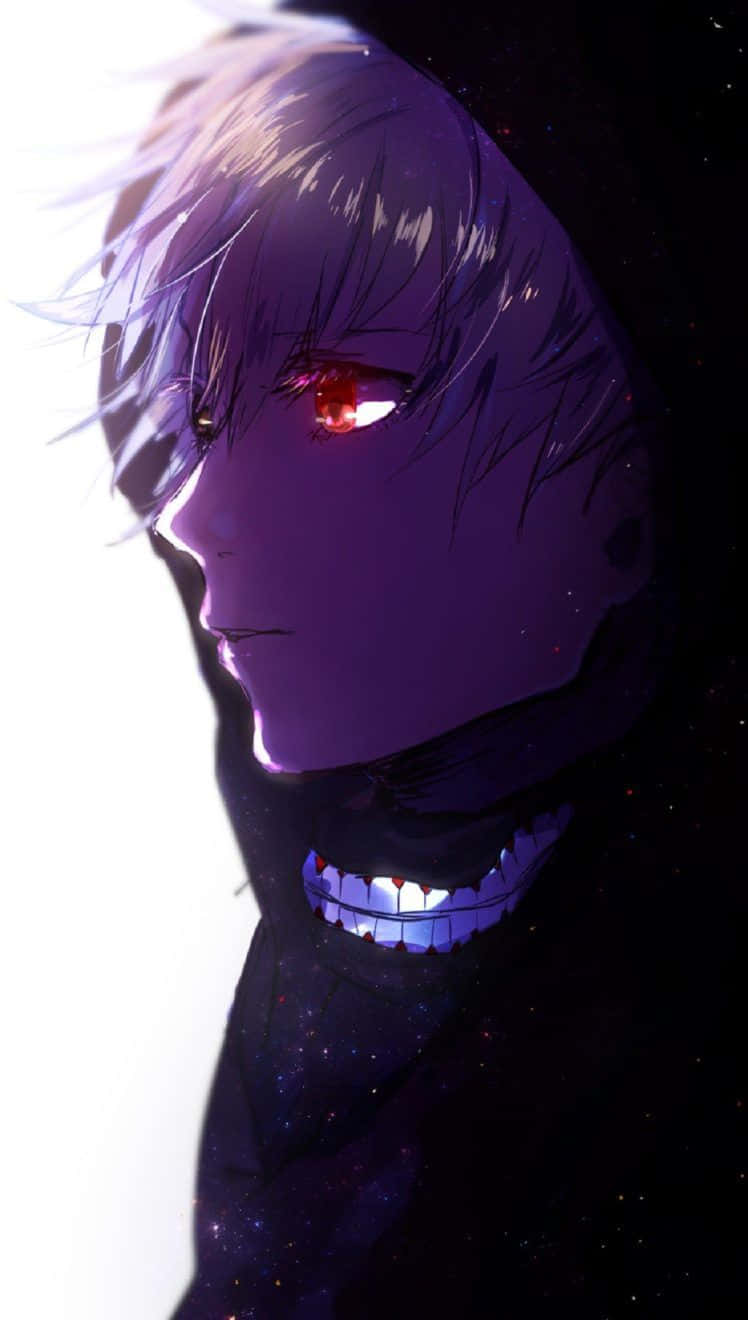 Start The New Decade With The Revolutionary Kaneki Phone Background