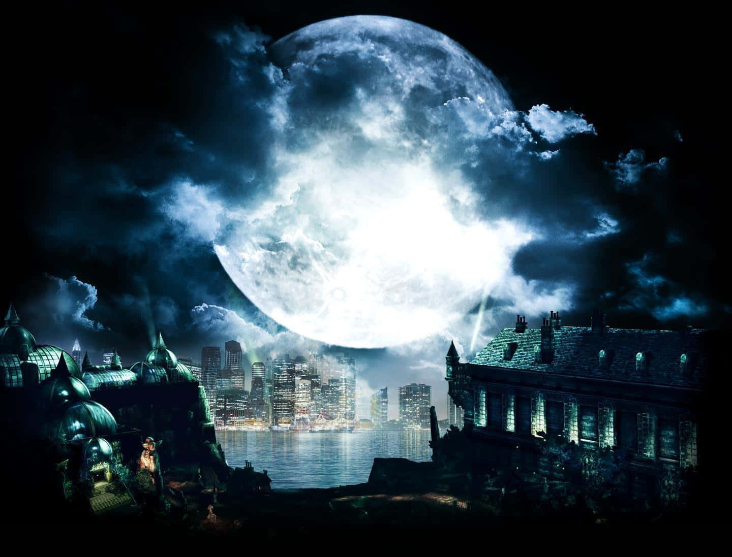 Start Your Adventure In Batman's Arkham Asylum Background