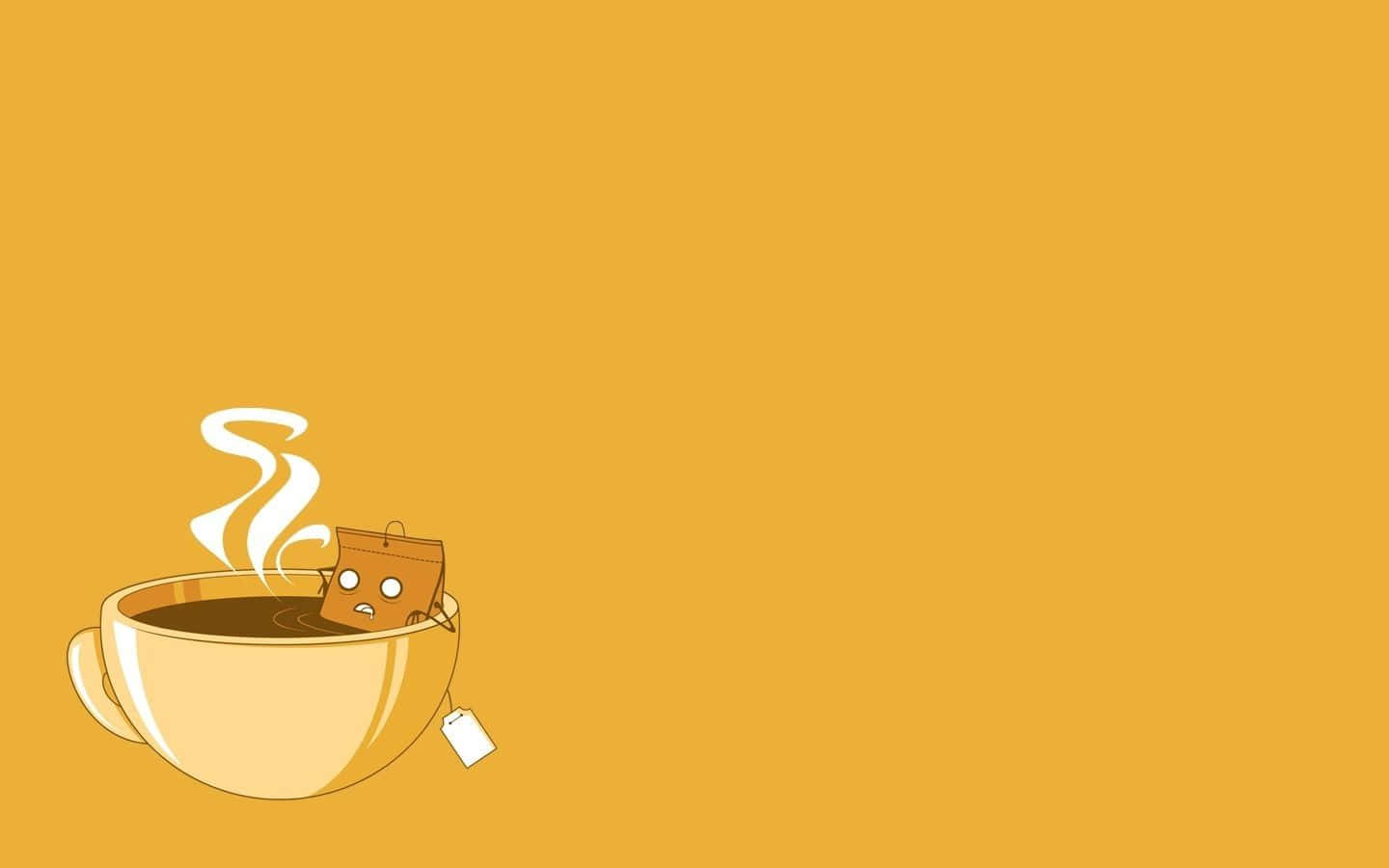 Start Your Day With A Delicious Cup Of Cute Coffee Background