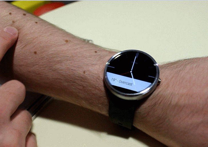 State-of-the-art Smartwatch On A Vibrant Desk