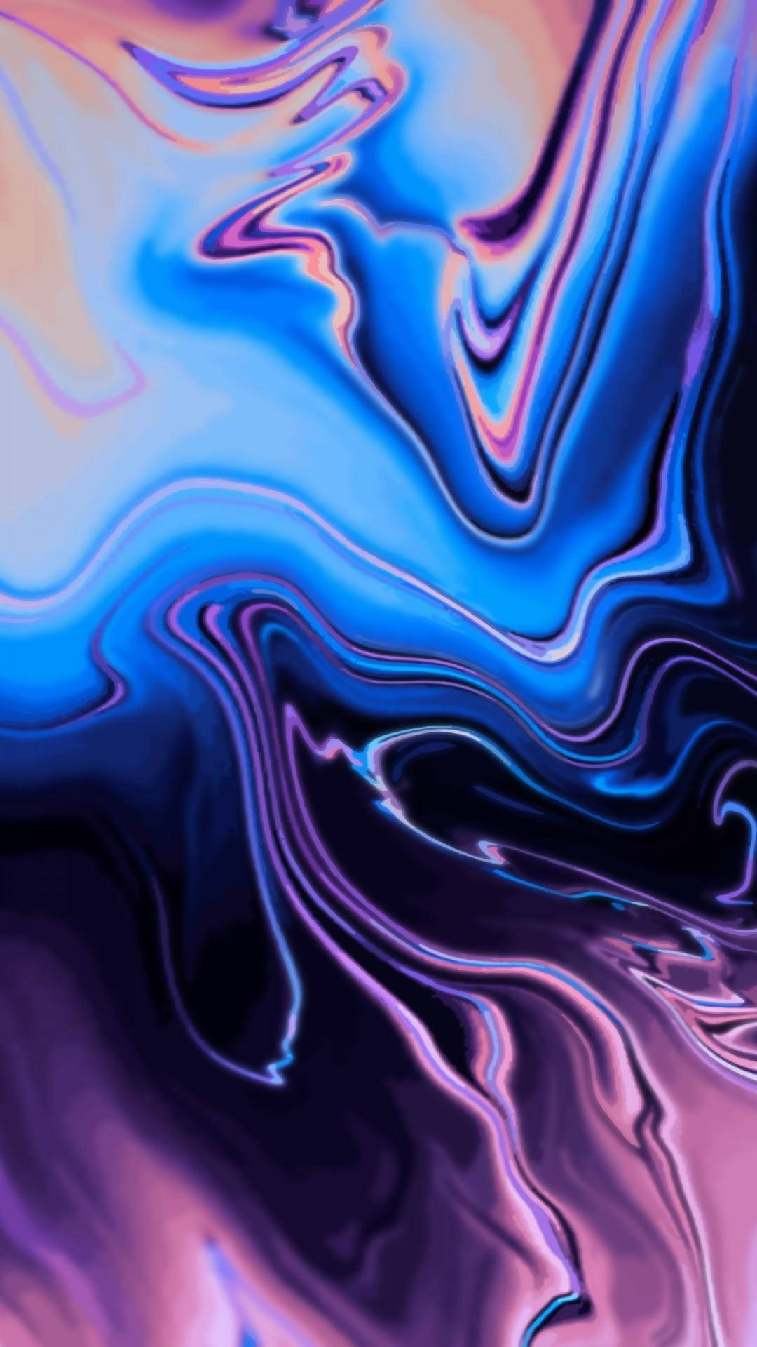 Static Blue And Violet Abstract Background