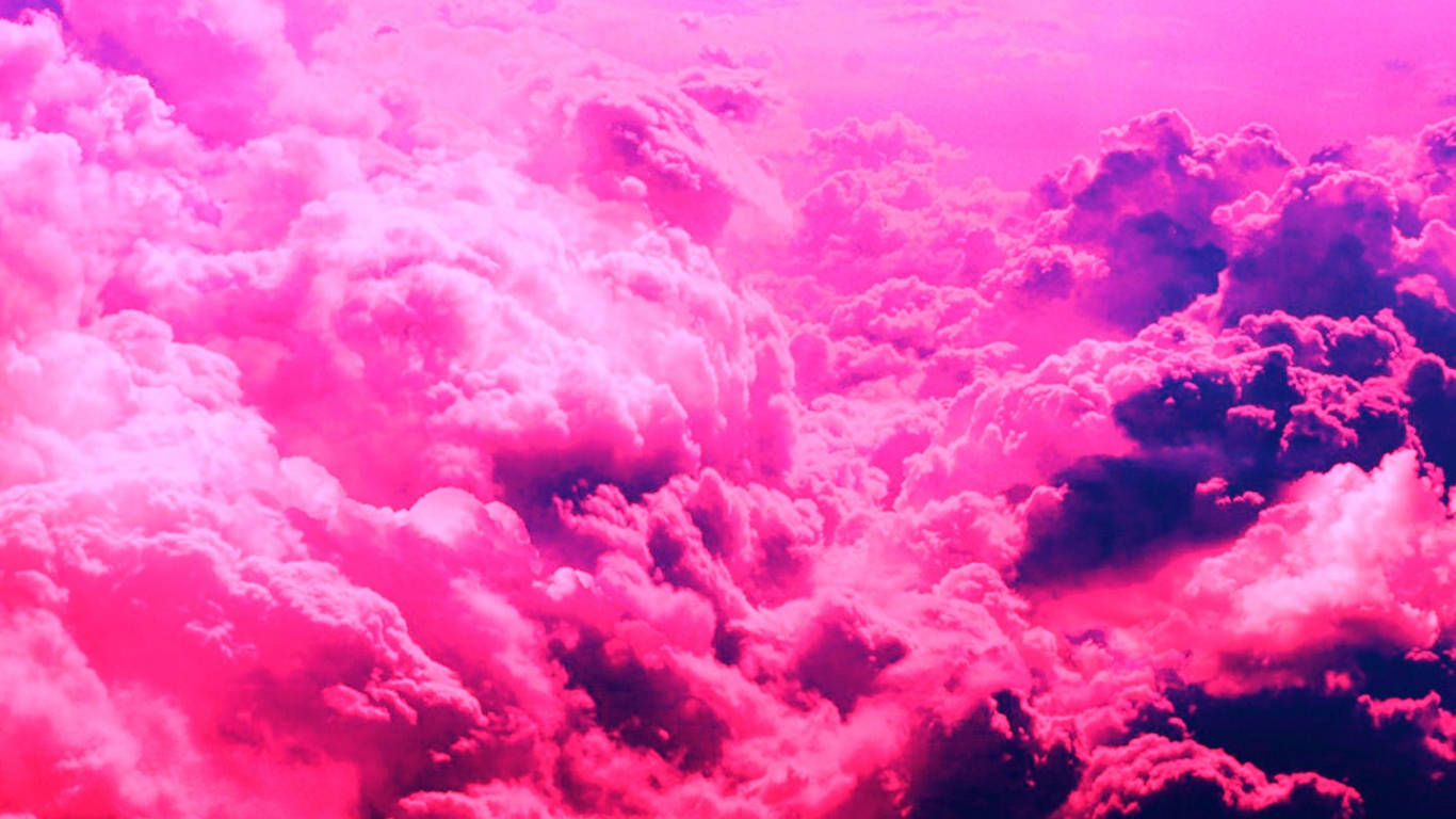 Static Dark Pink Skies Background