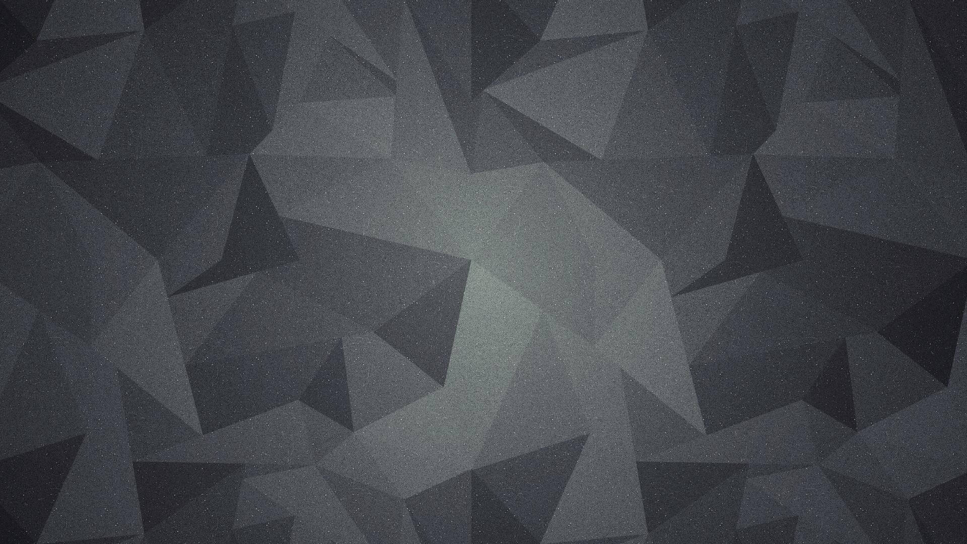 Static Gray Polygons Background
