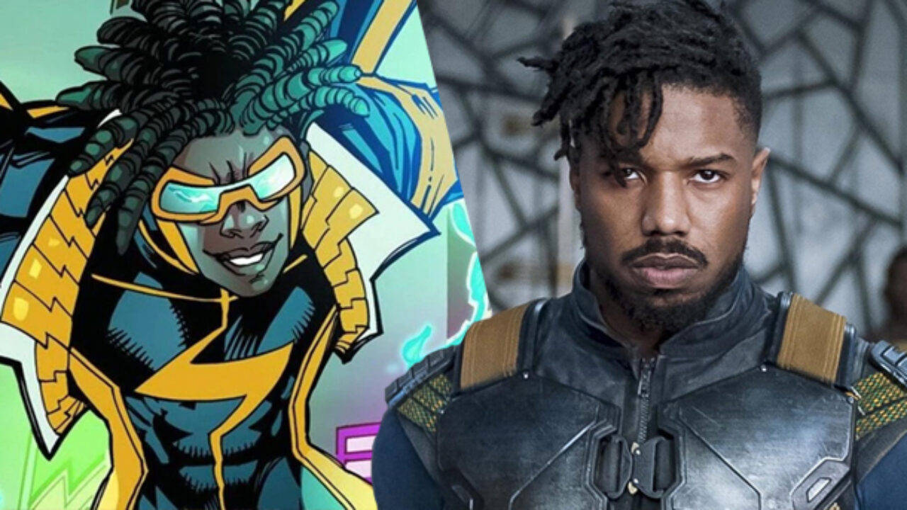 Static Shock And Erik Killmonger Background