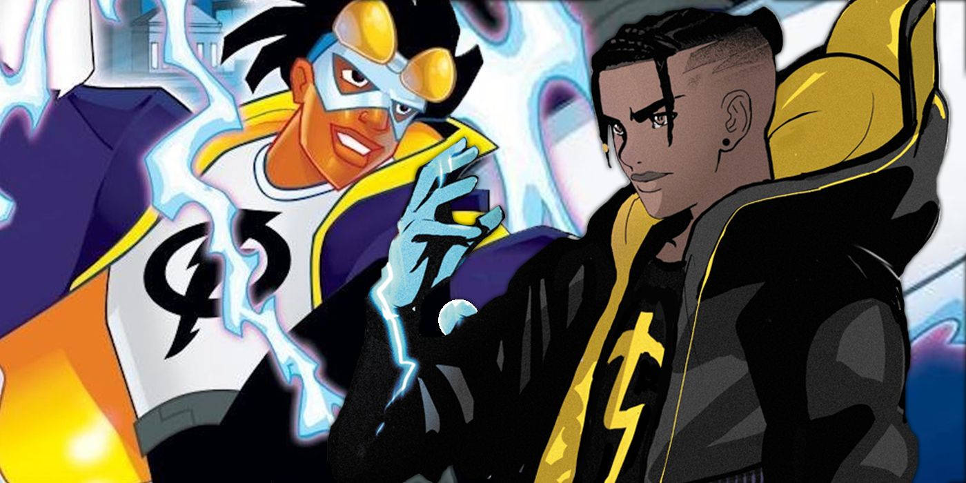 Static Shock New And Old Designs