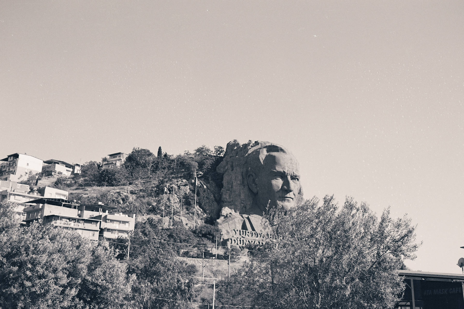 Statue Of Ataturk Izmir Province Background