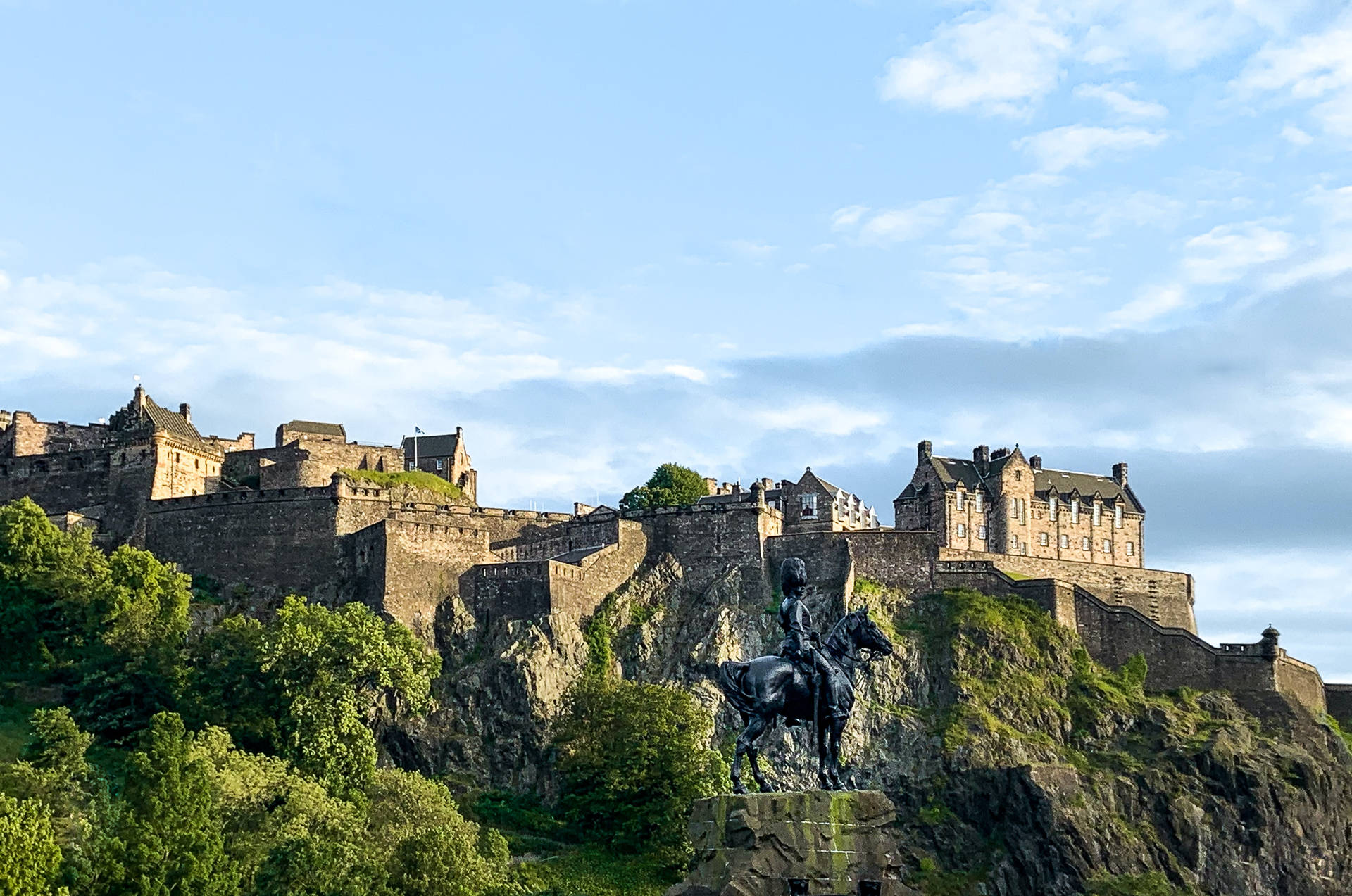 Statue Of Earl Haig, Hospital Square, Edinburgh Castle