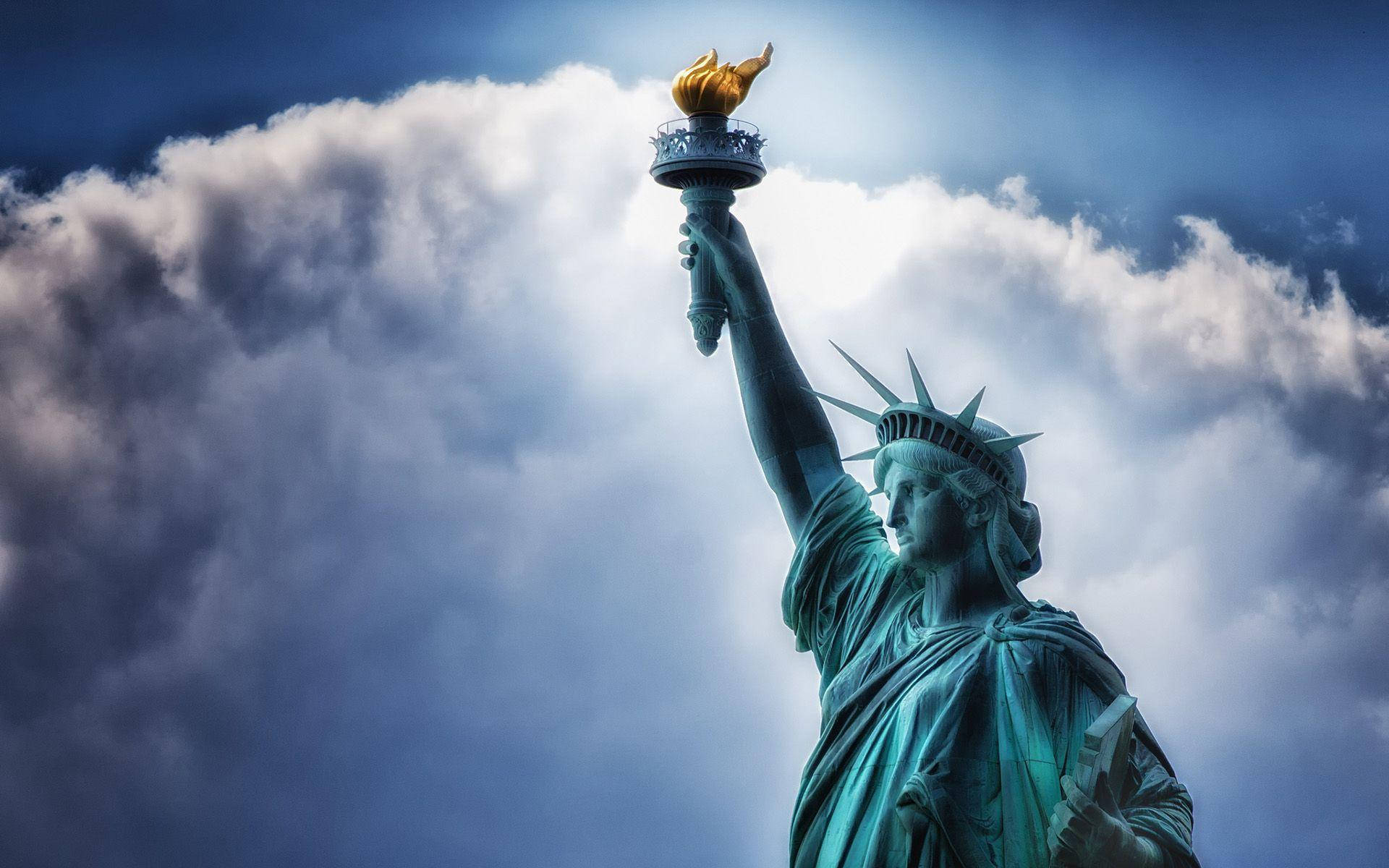 Statue Of Liberty Art Background