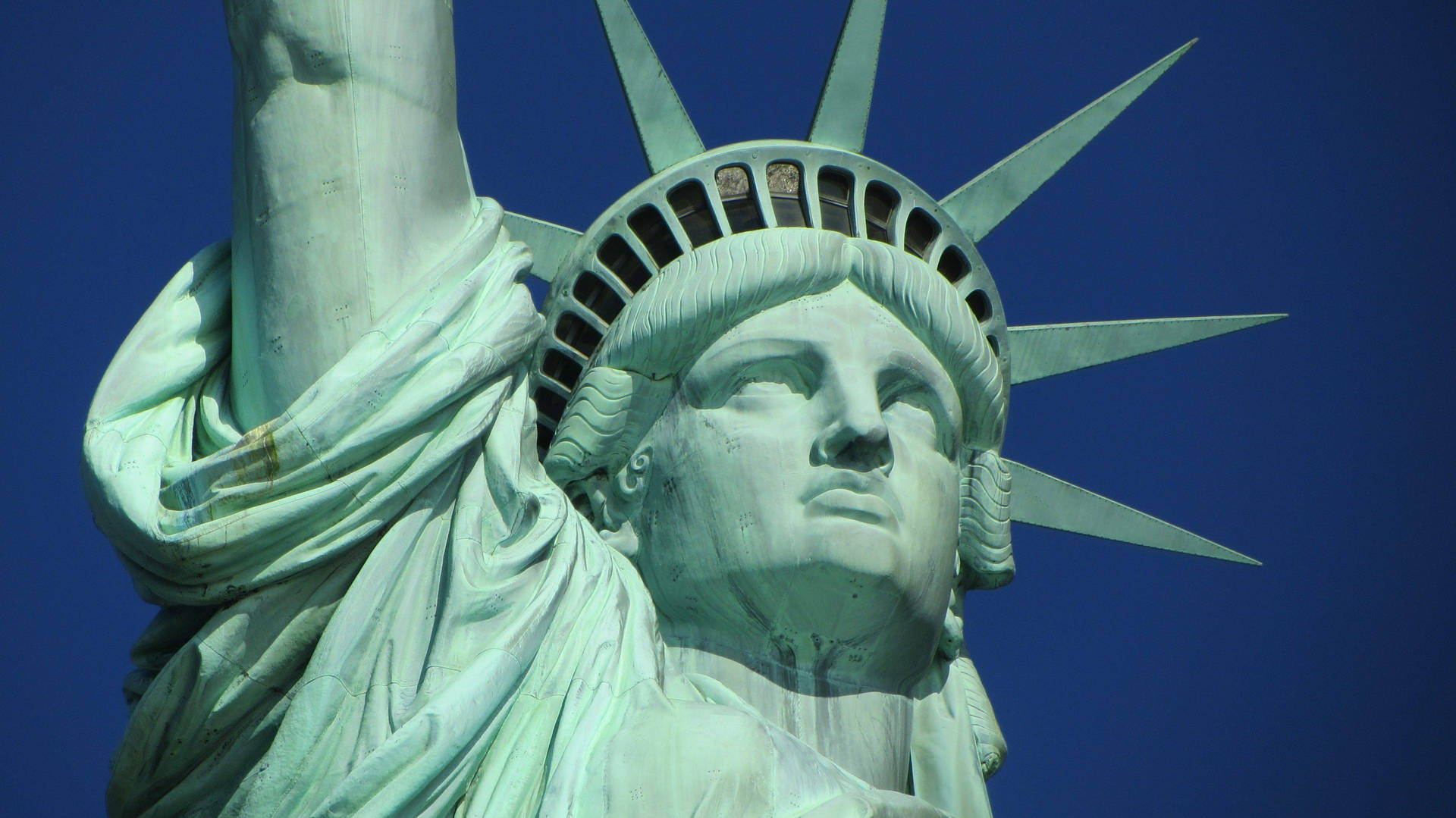 Statue Of Liberty Closer Background