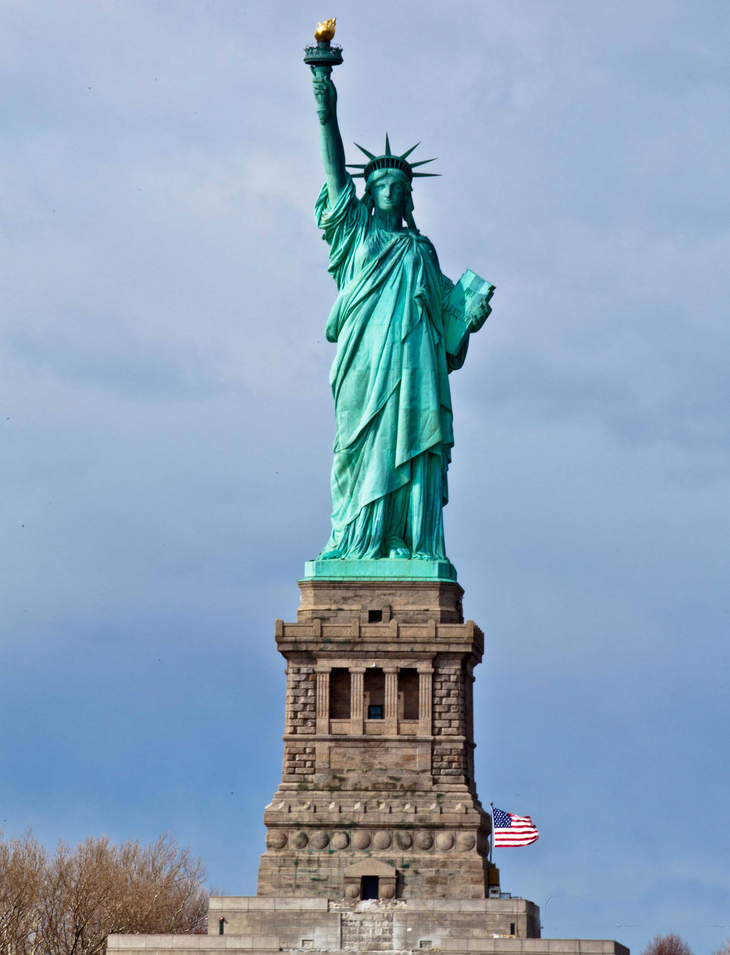 Statue Of Liberty Flag