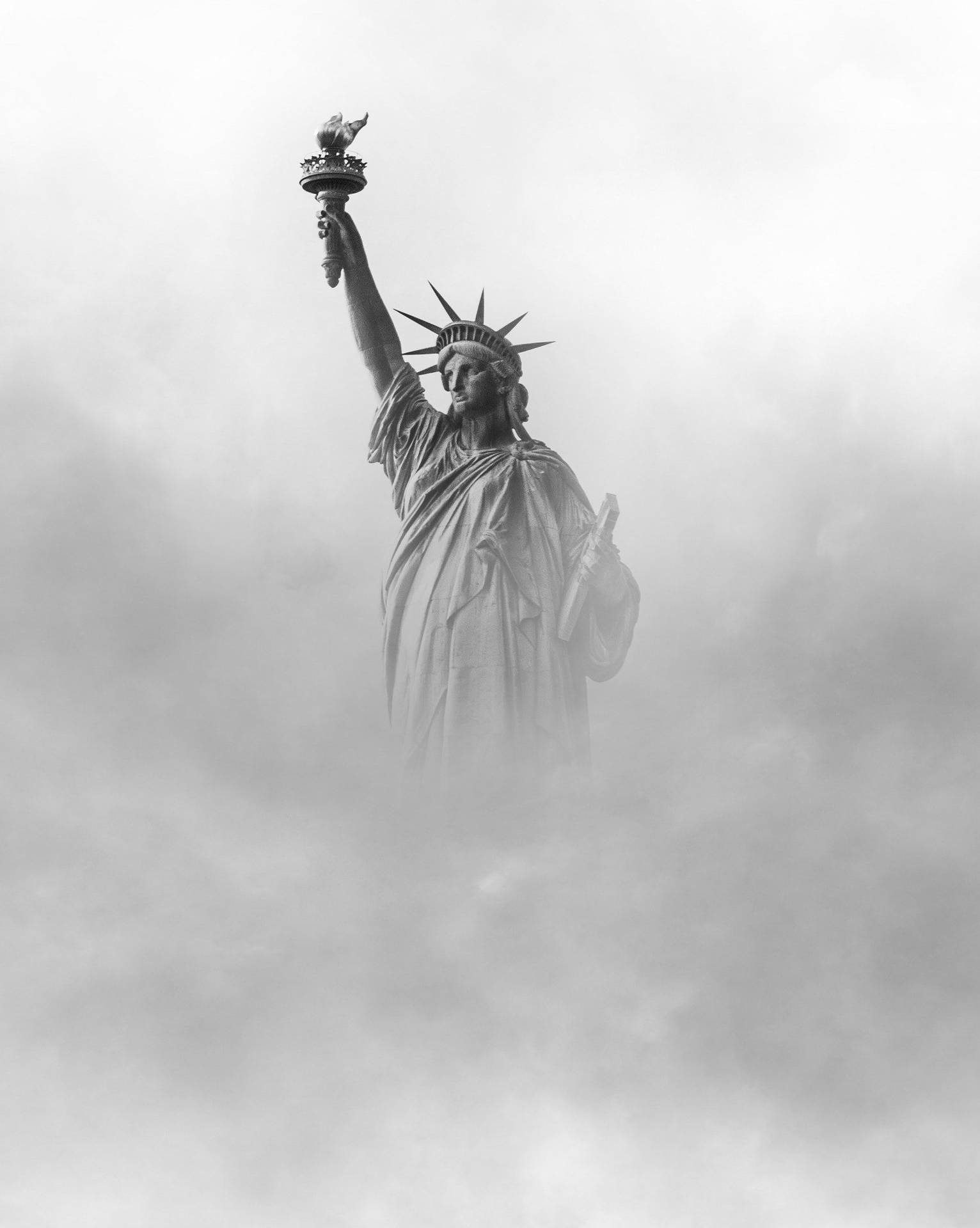 Statue Of Liberty Fog