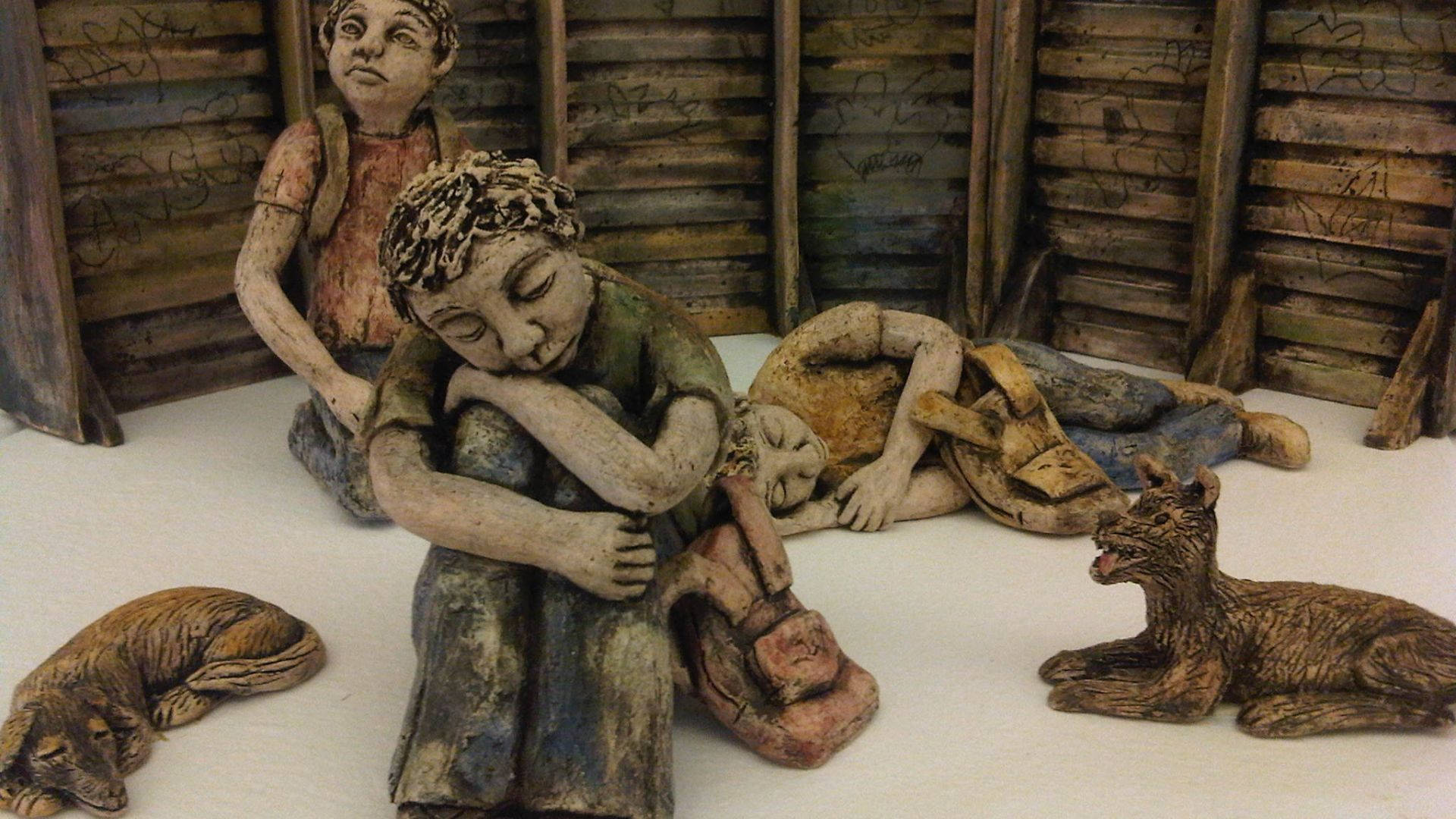 Statues Of Children