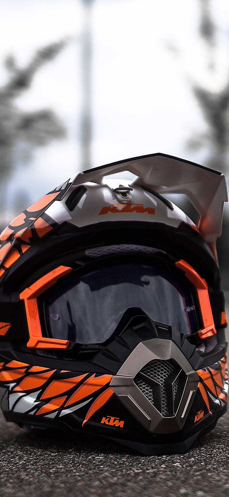 Stay Ahead Of The Curve With Ktm Iphone Wallpaper Background