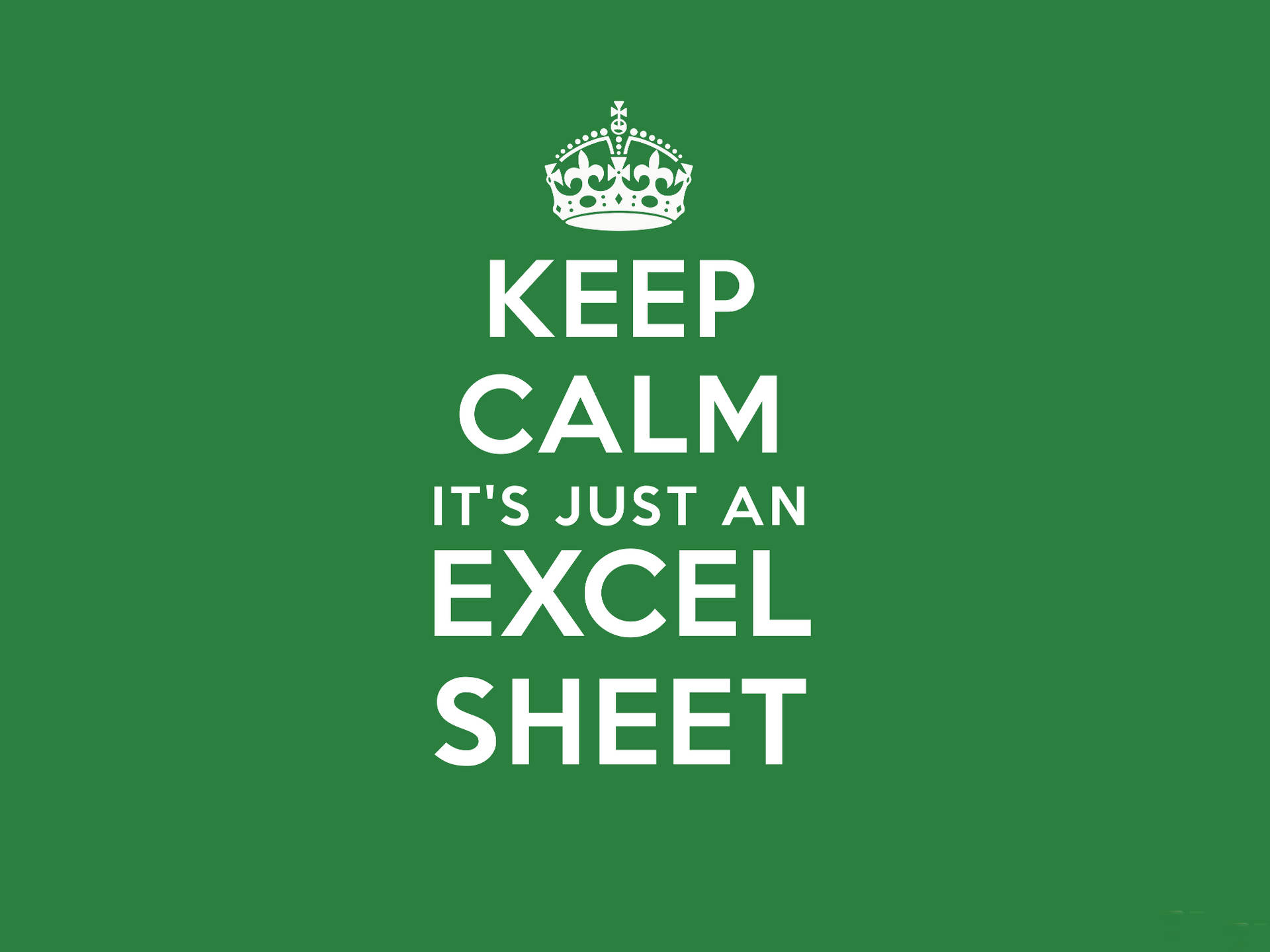 Stay Calm And Excel On Inspirational Quote